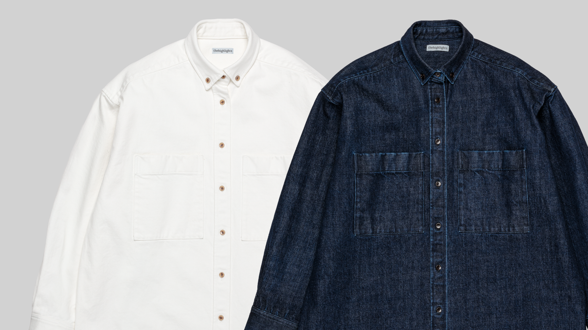 denim 'shirt-jacket' – thehighlights