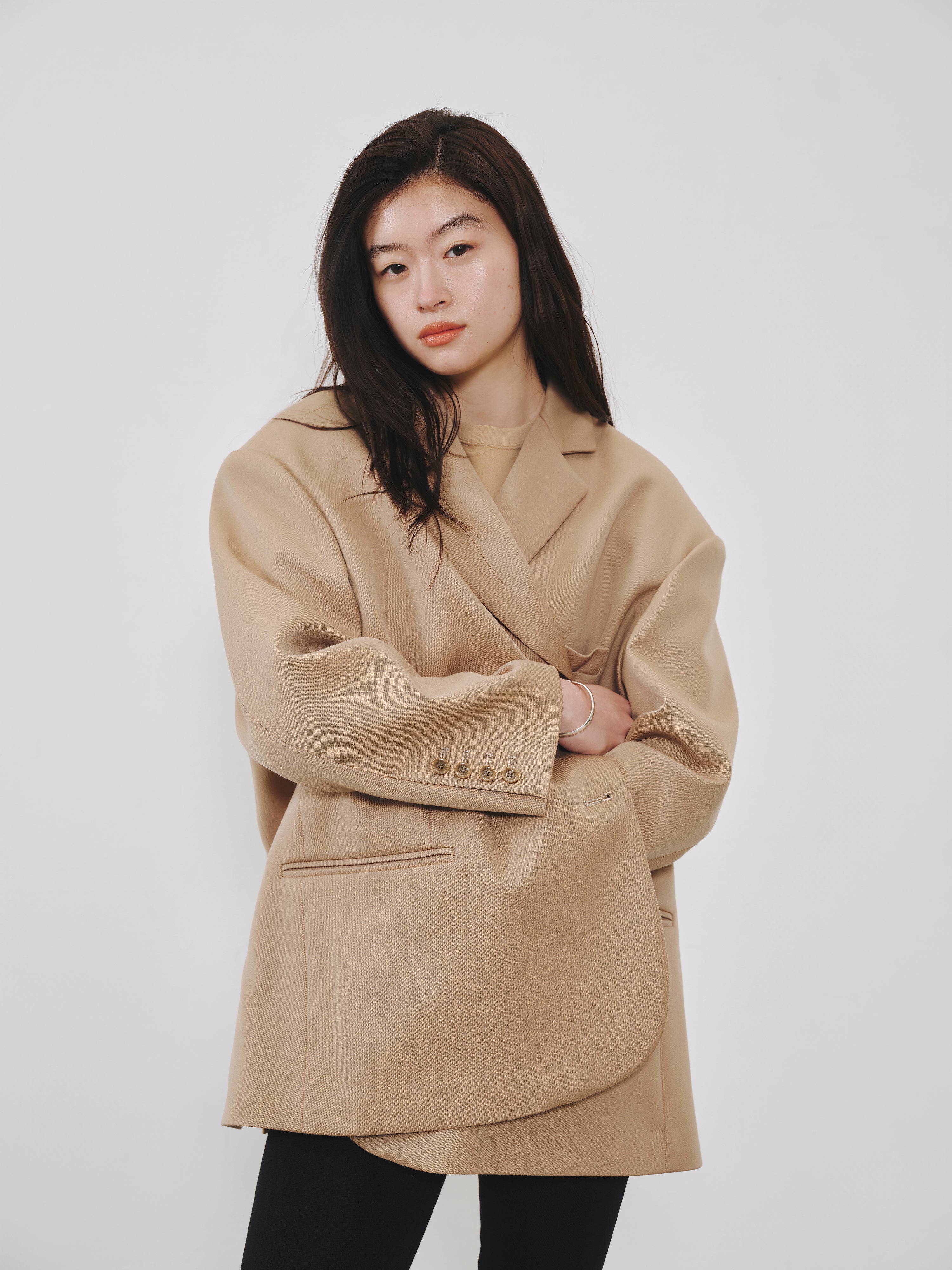 'big tee' beige