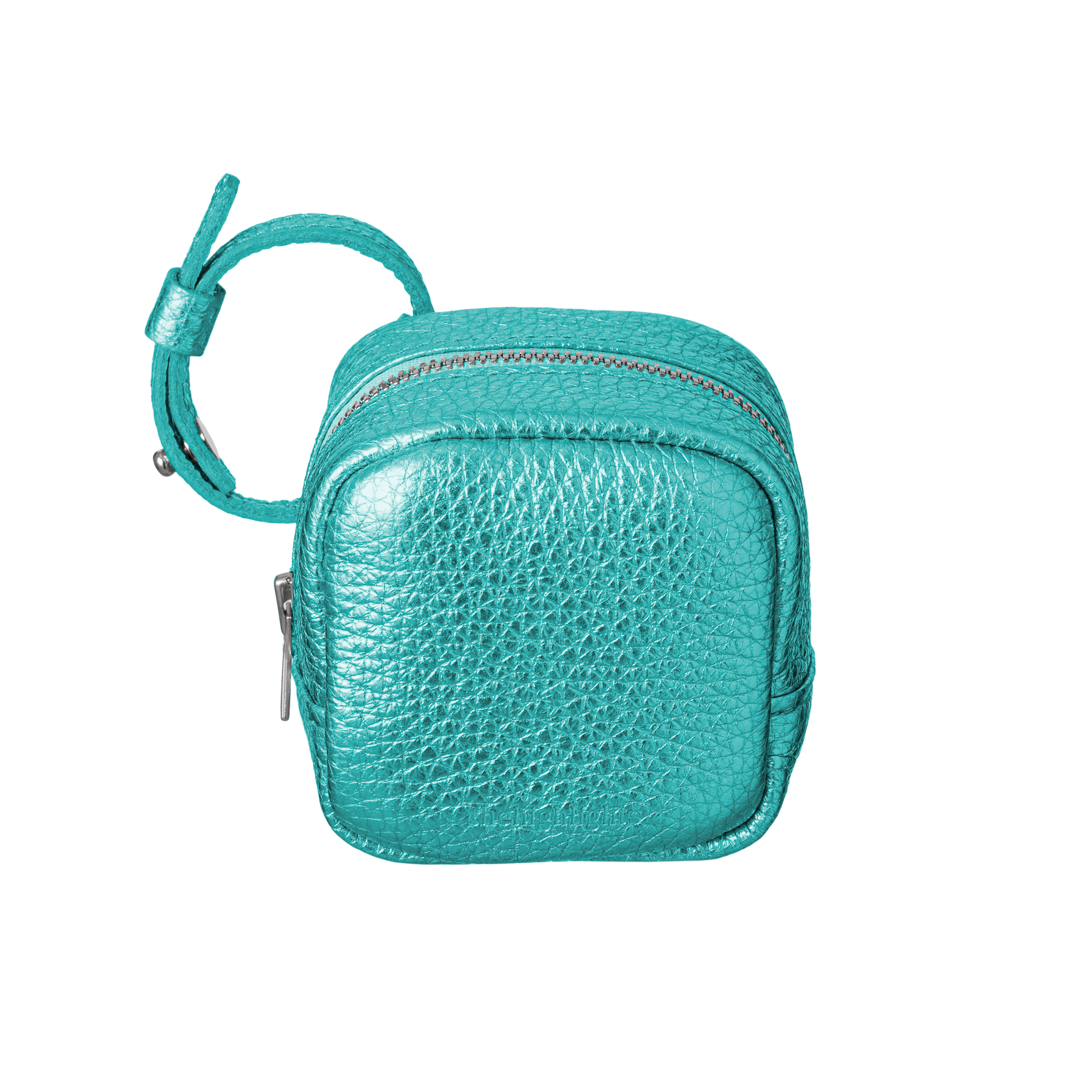 'bot' metallic blue silver