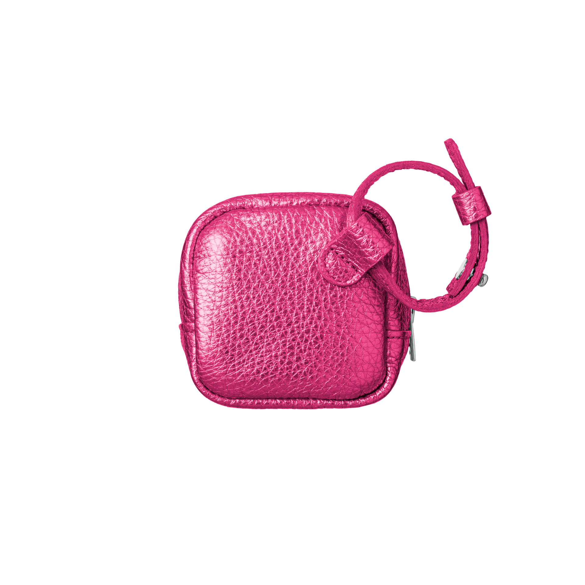 'bot' metallic pink silver