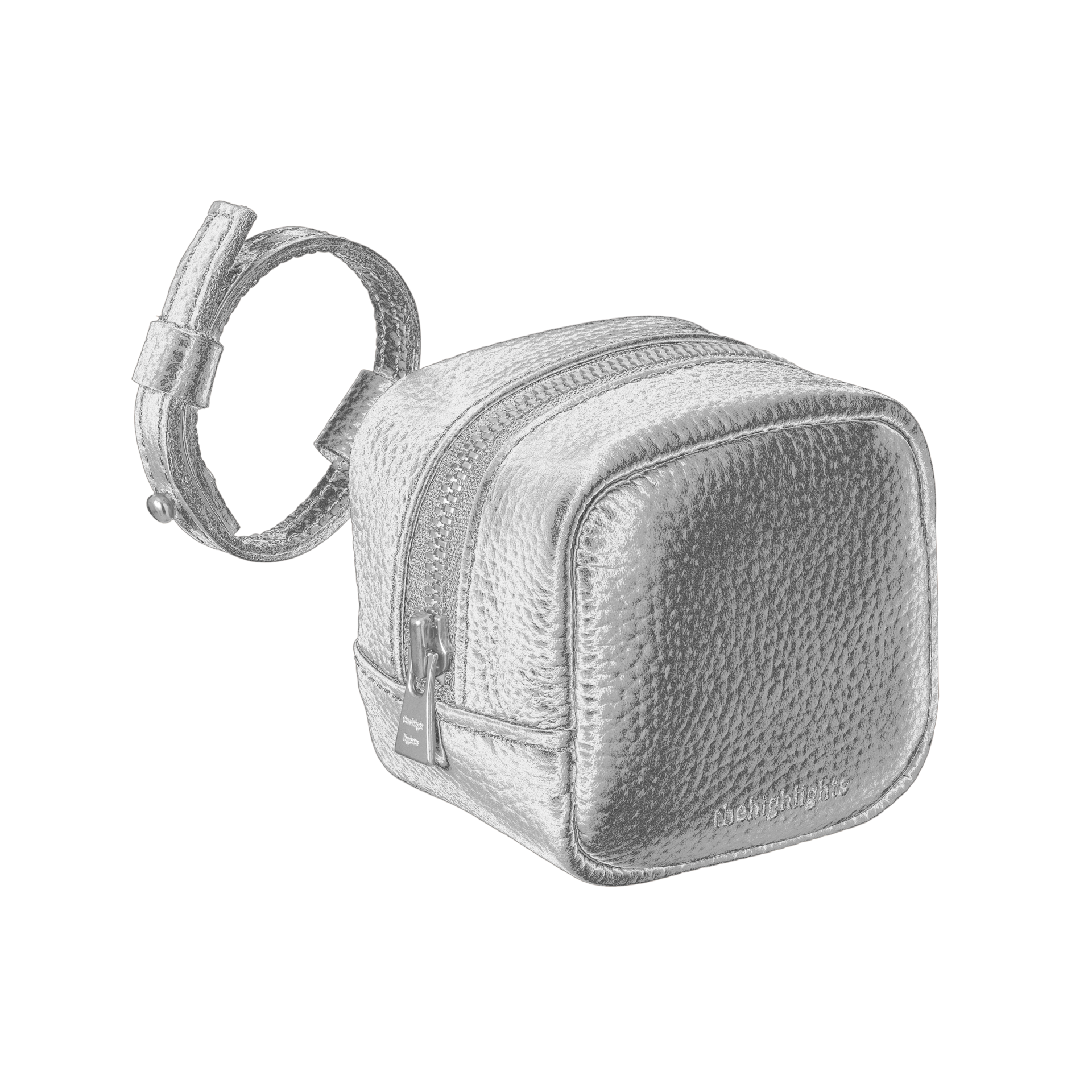 'bot' metallic silver