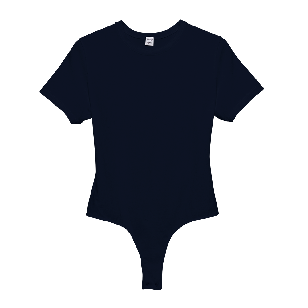 'bodysuit' navy