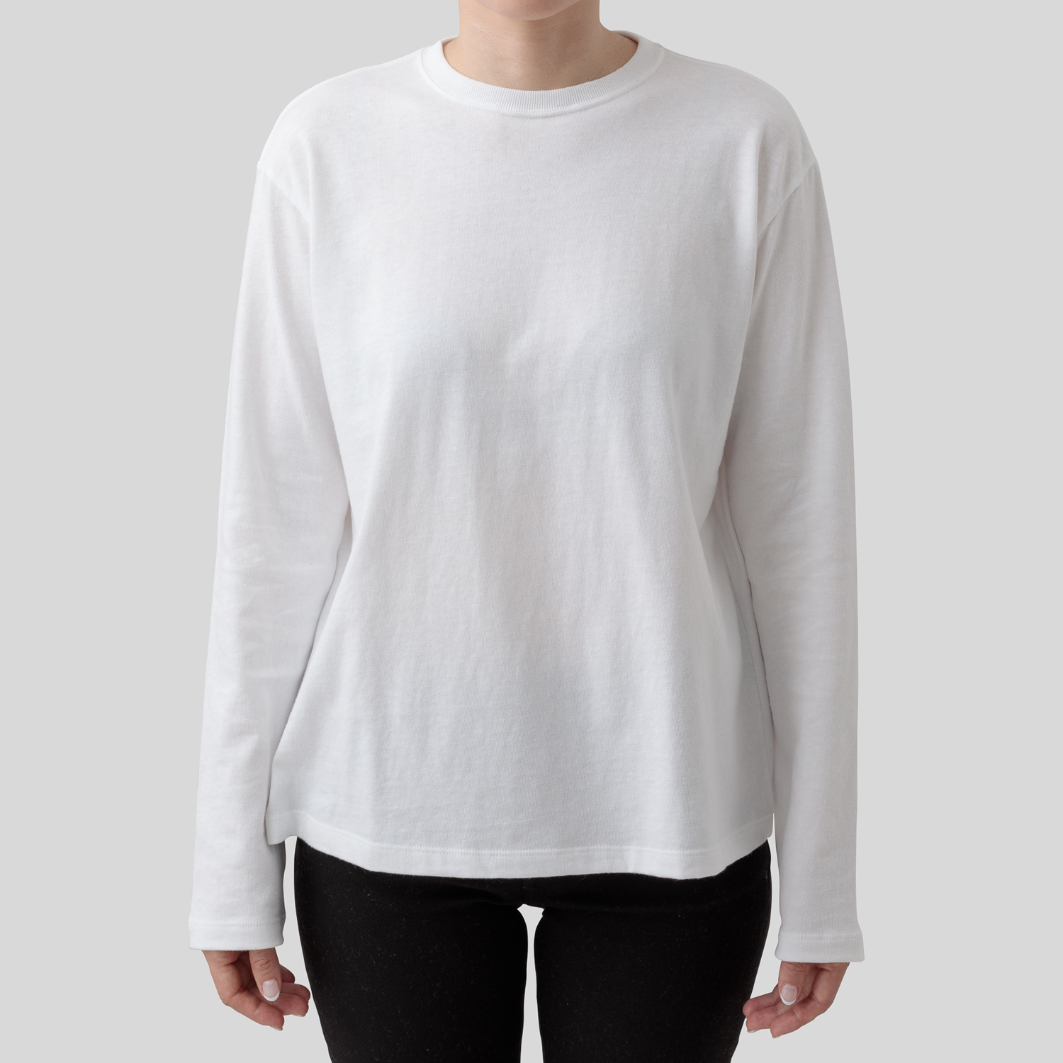 '2pack LS tee' black