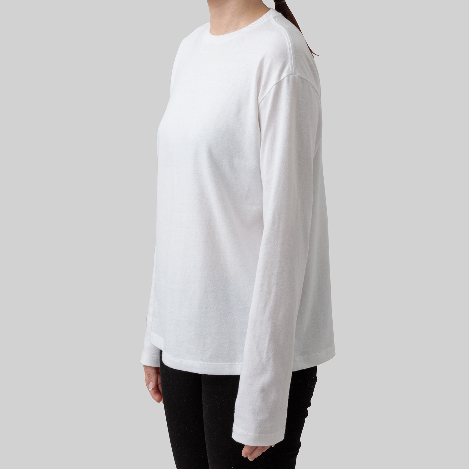 '2pack LS tee' black