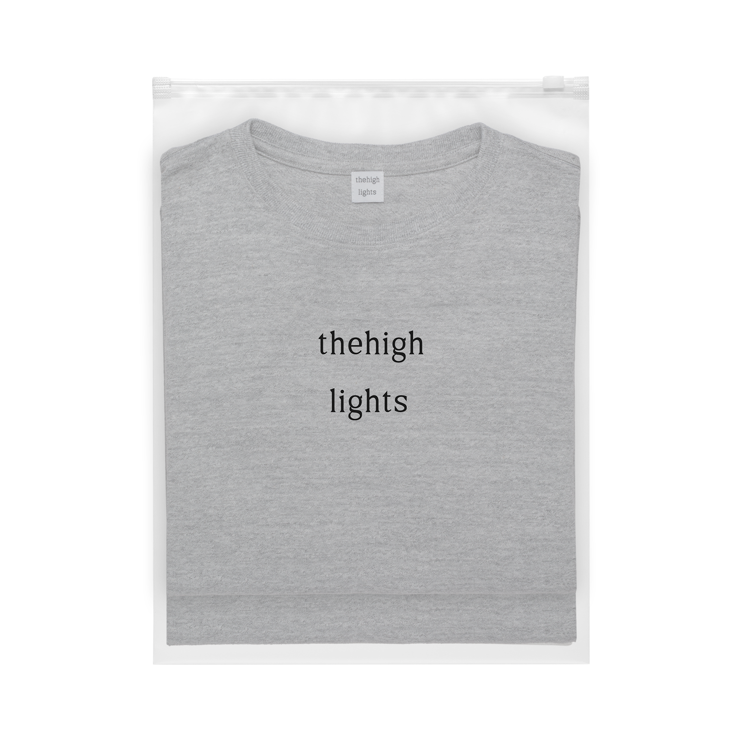 '2pack cropped tee' light-fit T-shirt gray