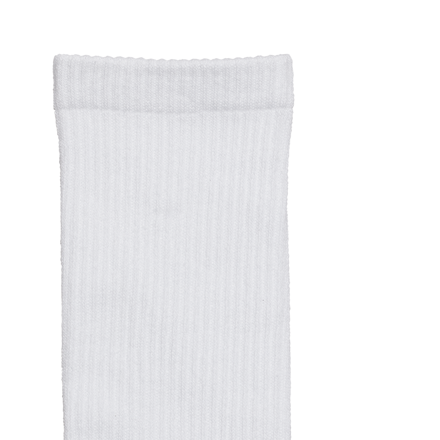 '2pair socks' basic-rib pile socks white