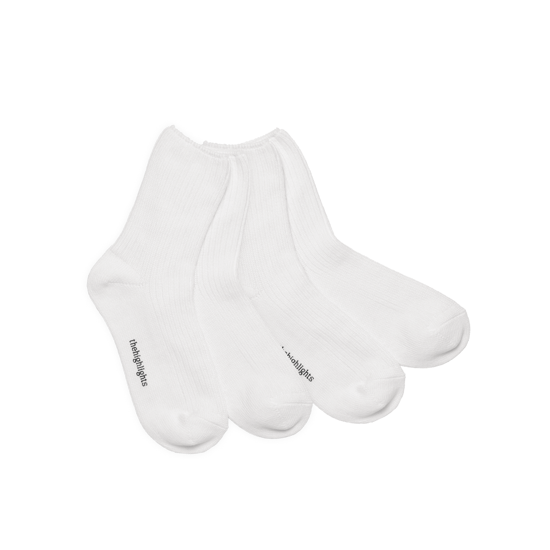 '2pair socks' heavy-duty cotton socks white