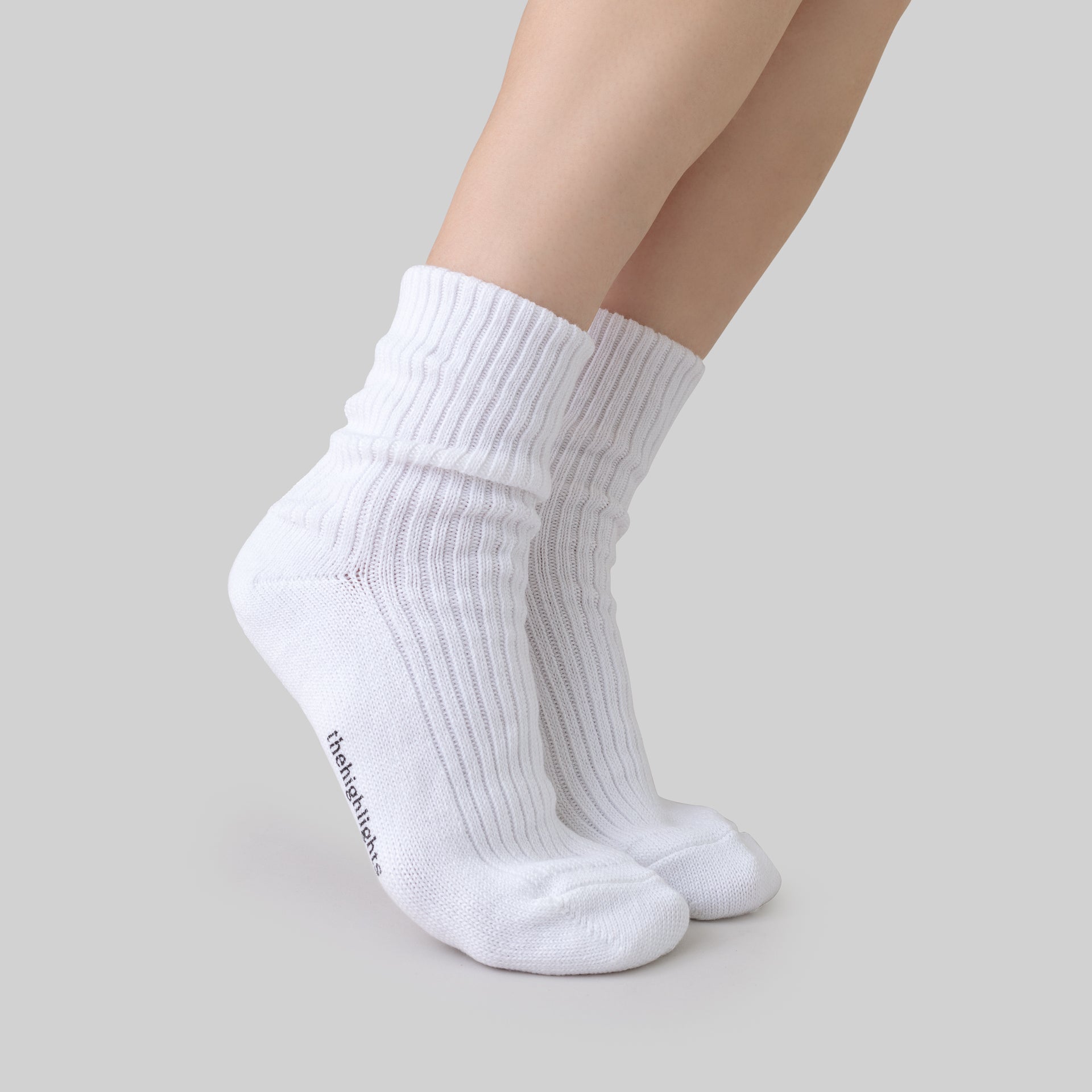 '2pair socks' heavy-duty cotton socks white