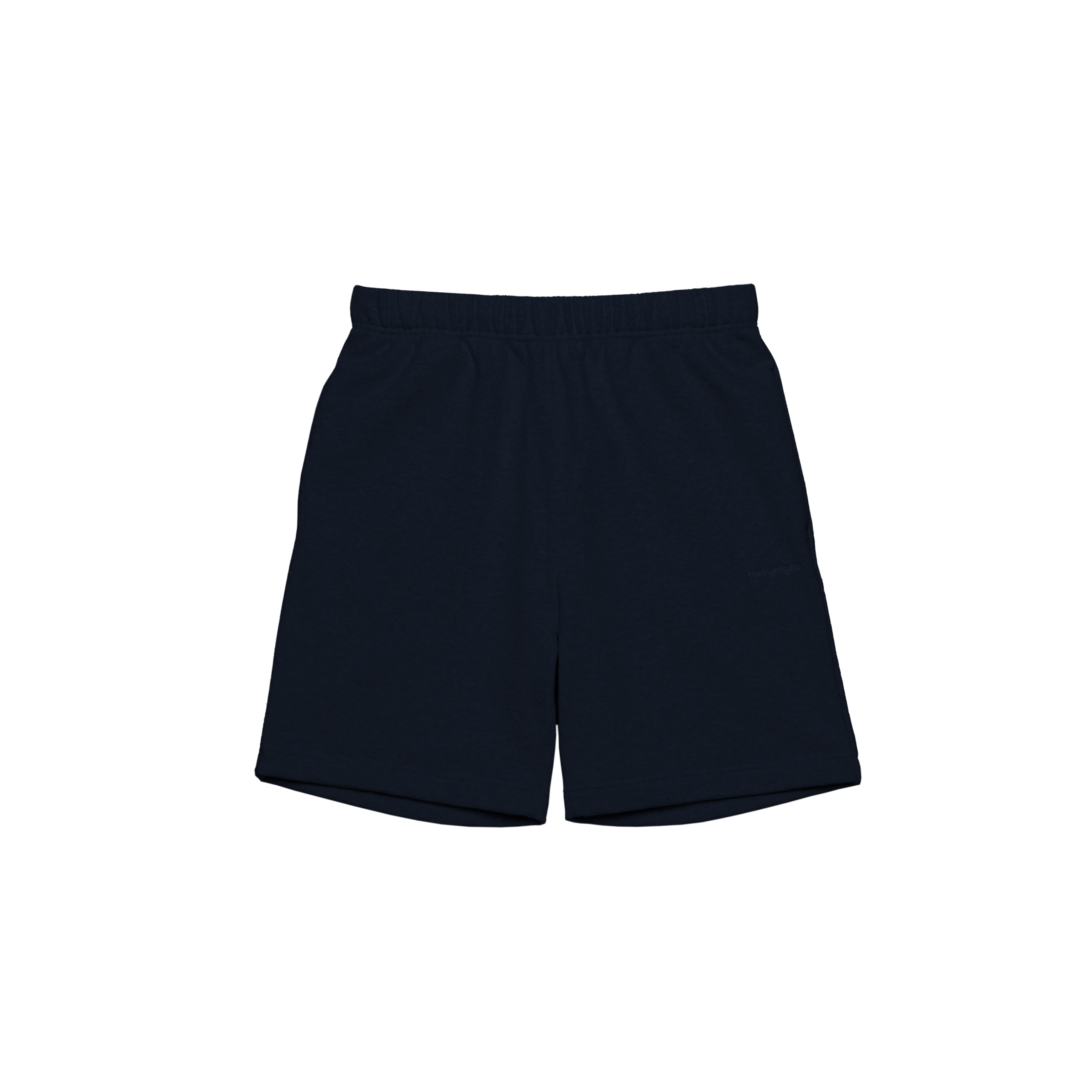 ‘sweat shorts’ ink navy