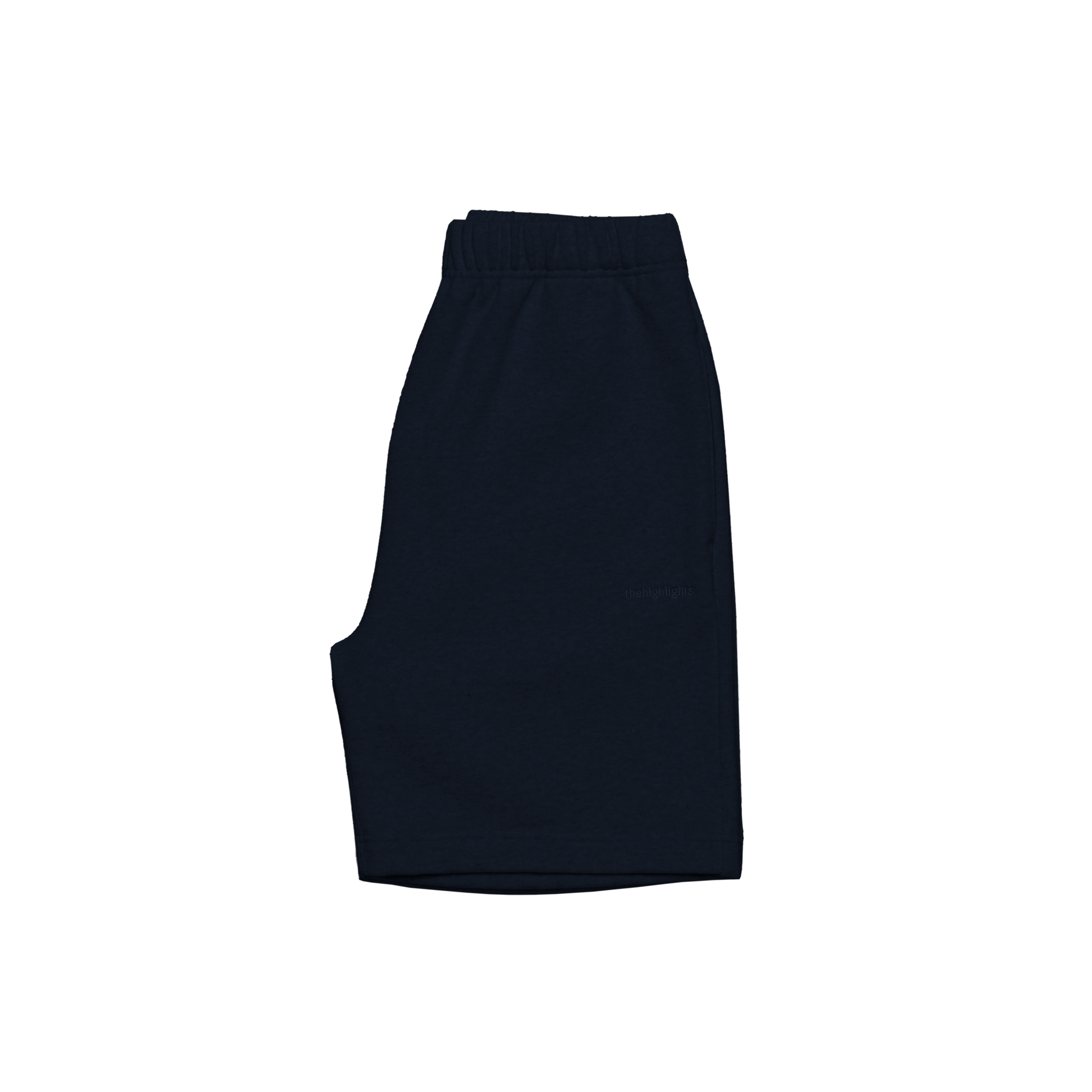 ‘sweat shorts’ ink navy