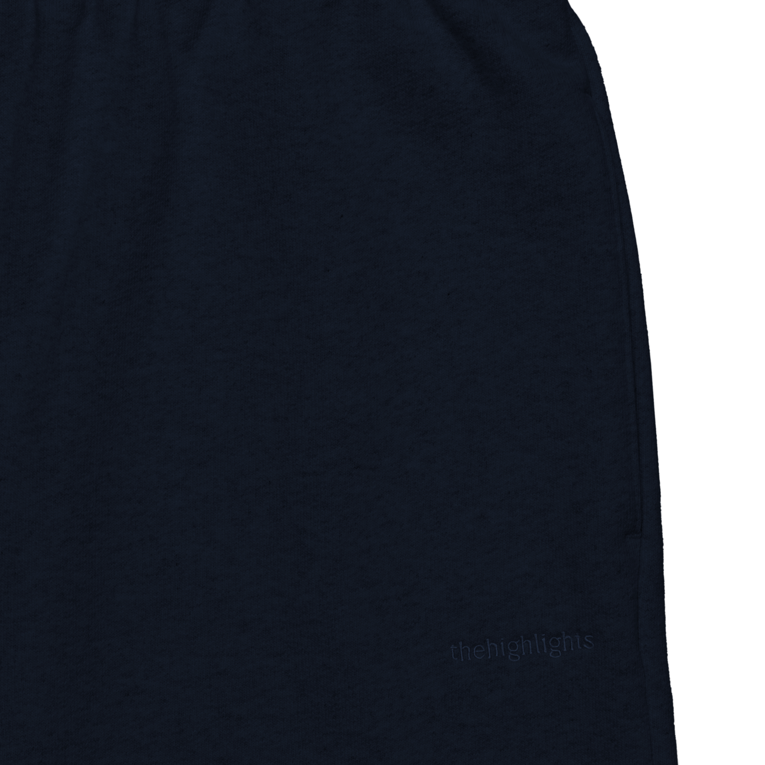 ‘sweat shorts’ ink navy