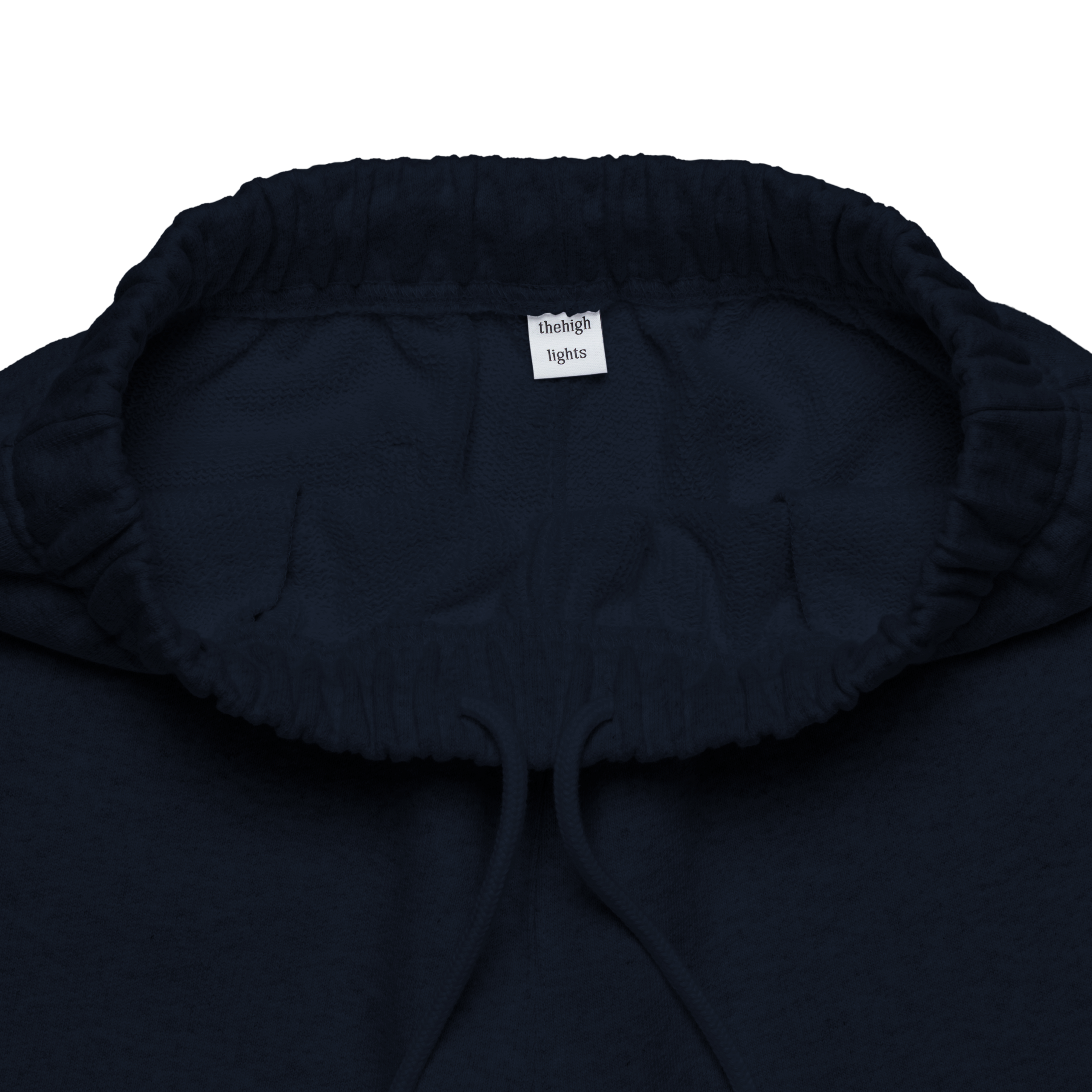 ‘sweat shorts’ ink navy