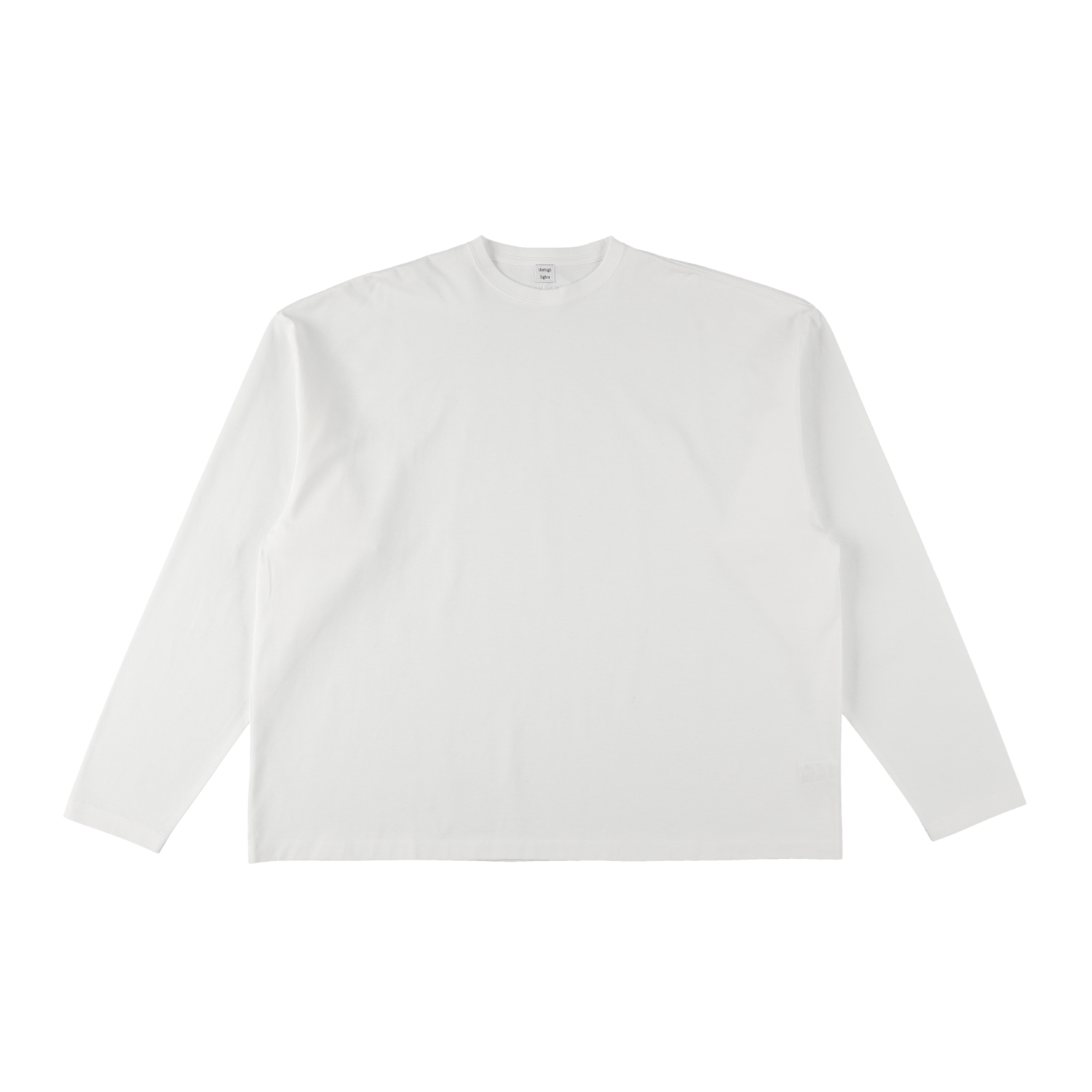 'big LS tee' white