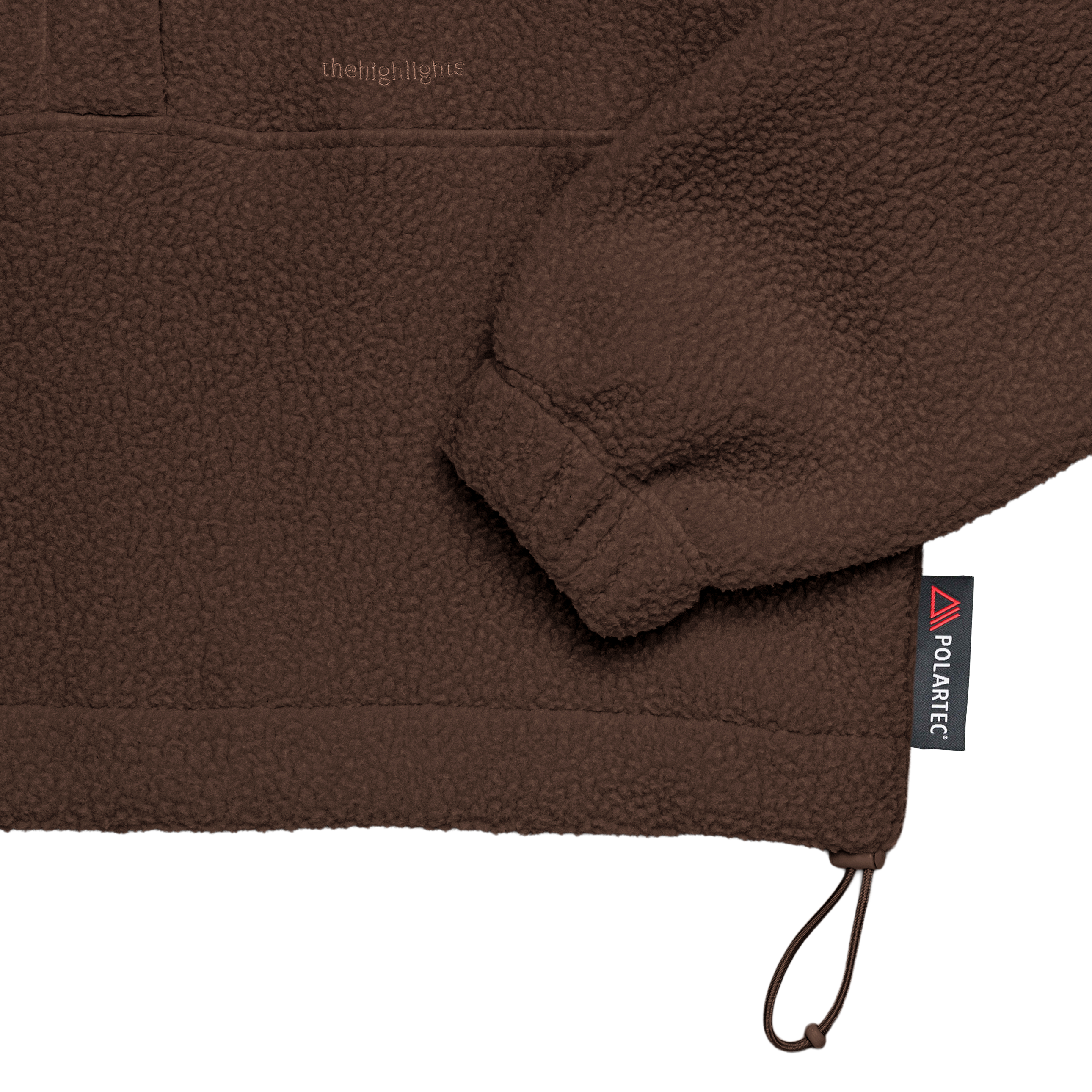 boa 'fleece' set-up brown