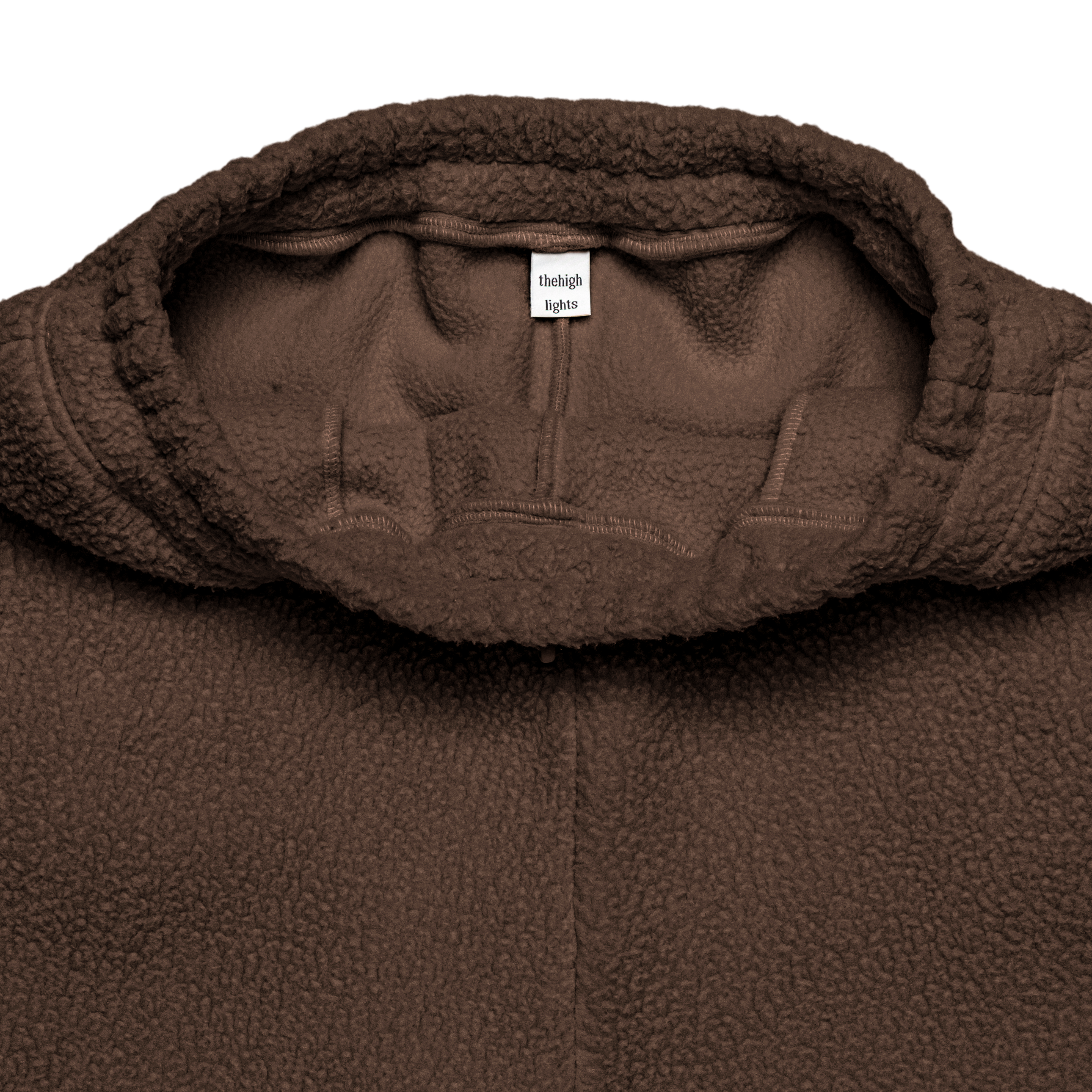 boa 'fleece' set-up brown