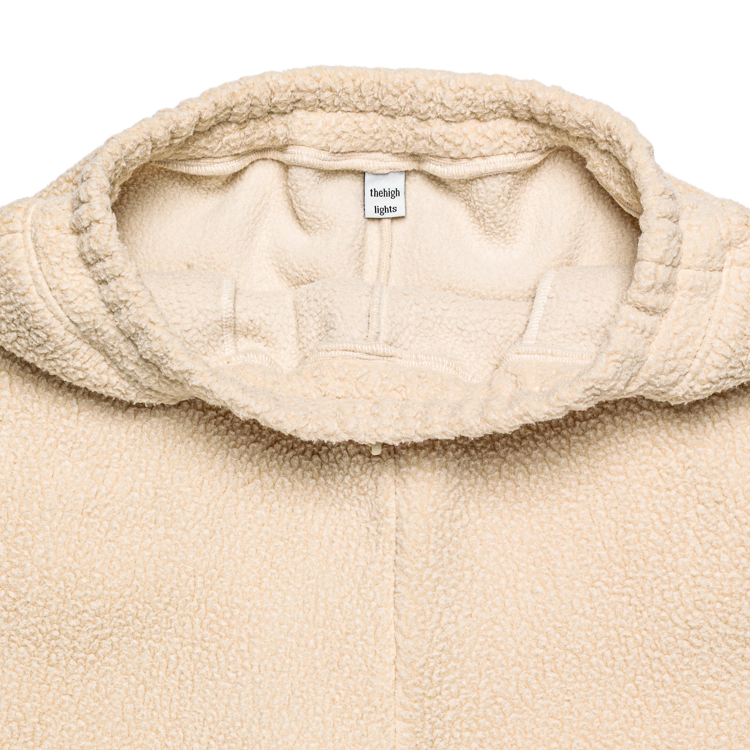 boa 'fleece' set-up few beige