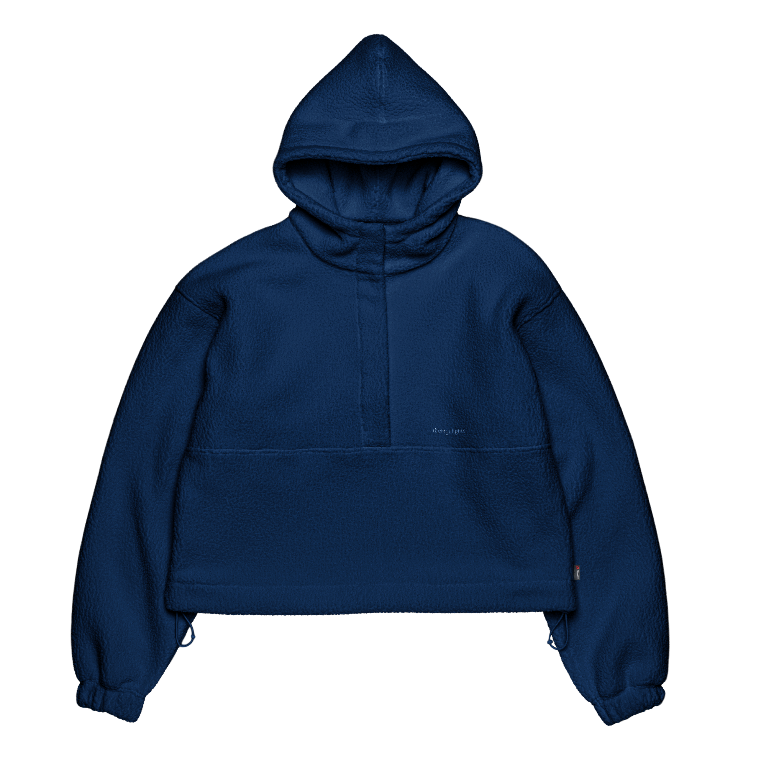 boa 'fleece' hoodie navy