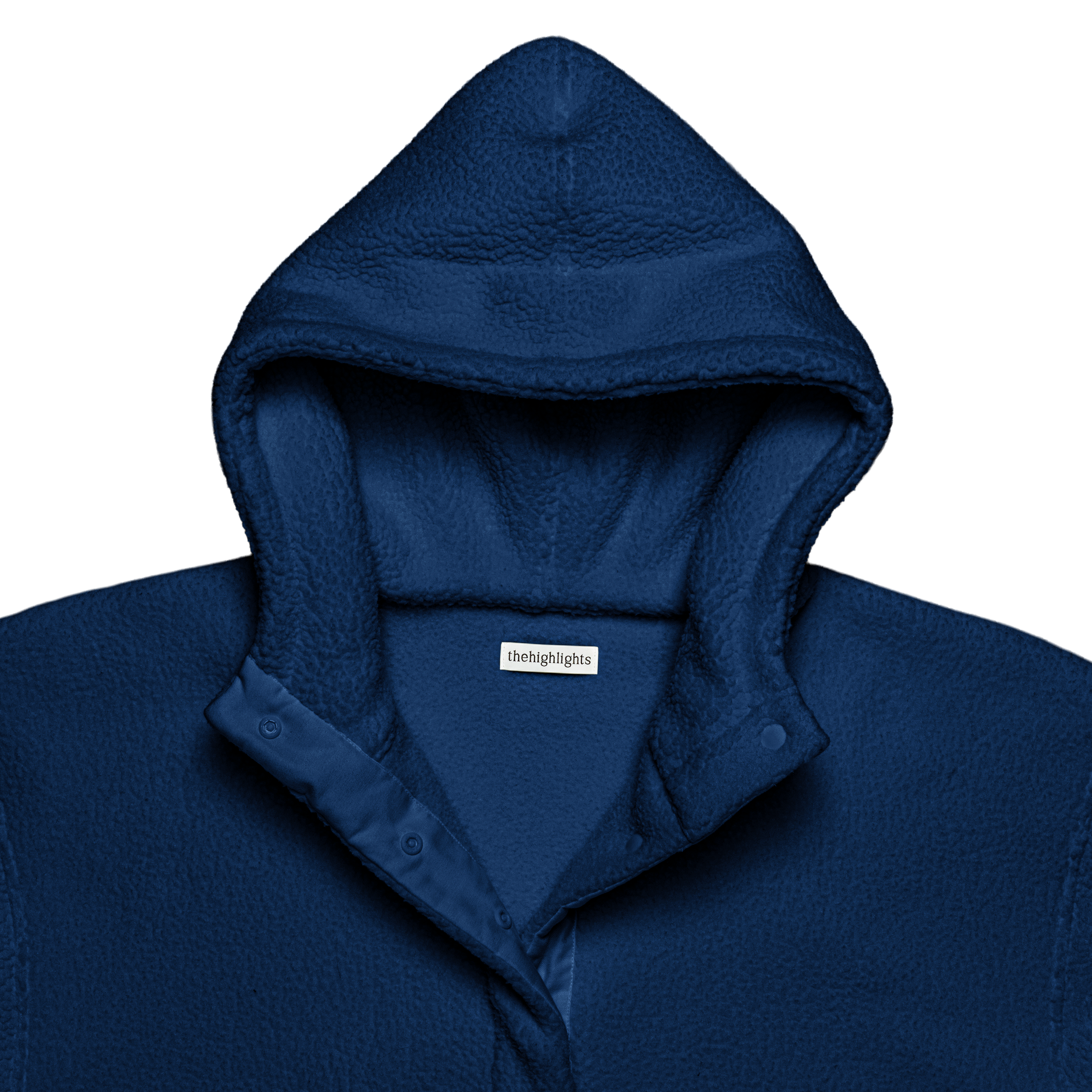boa 'fleece' hoodie navy