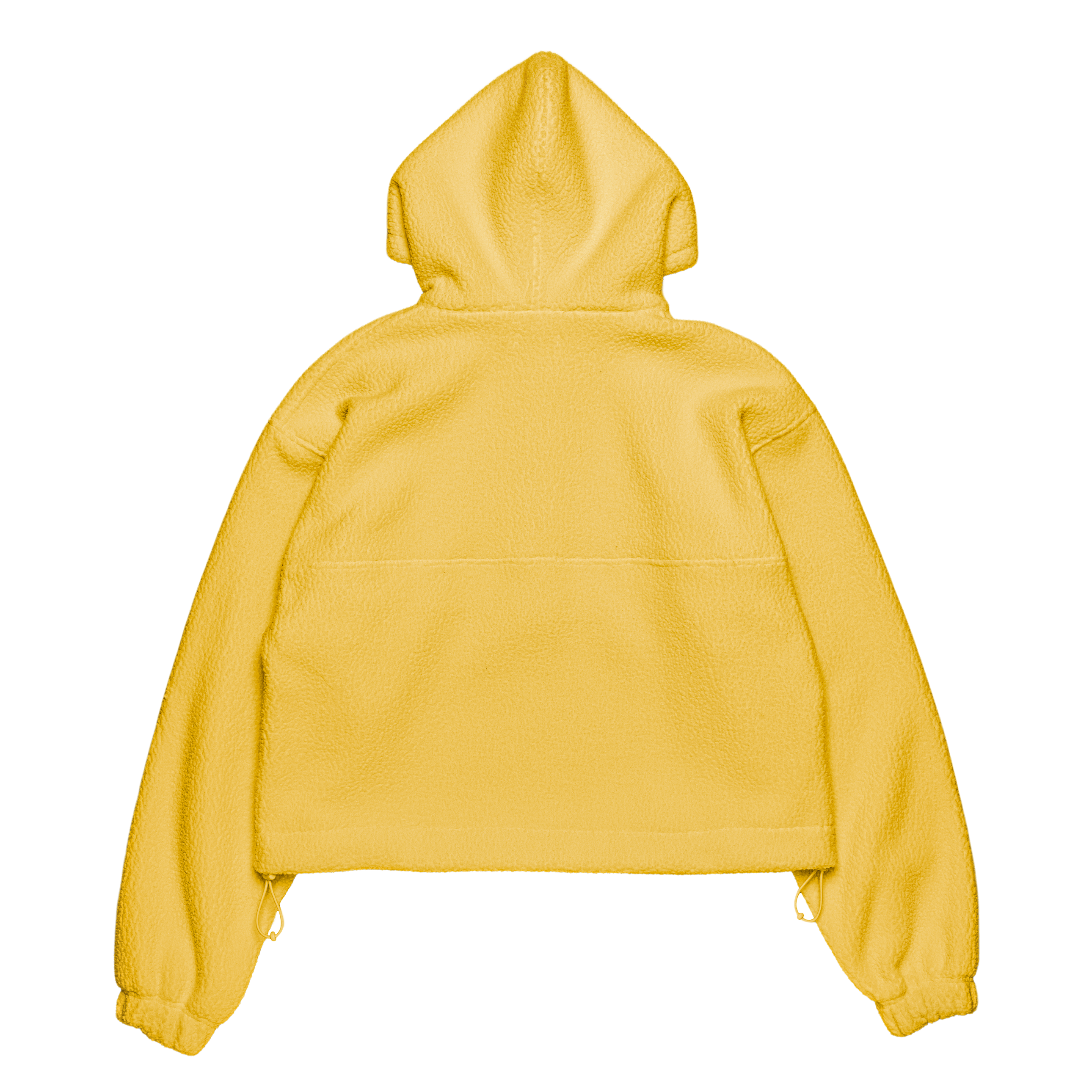 boa 'fleece' hoodie yolk