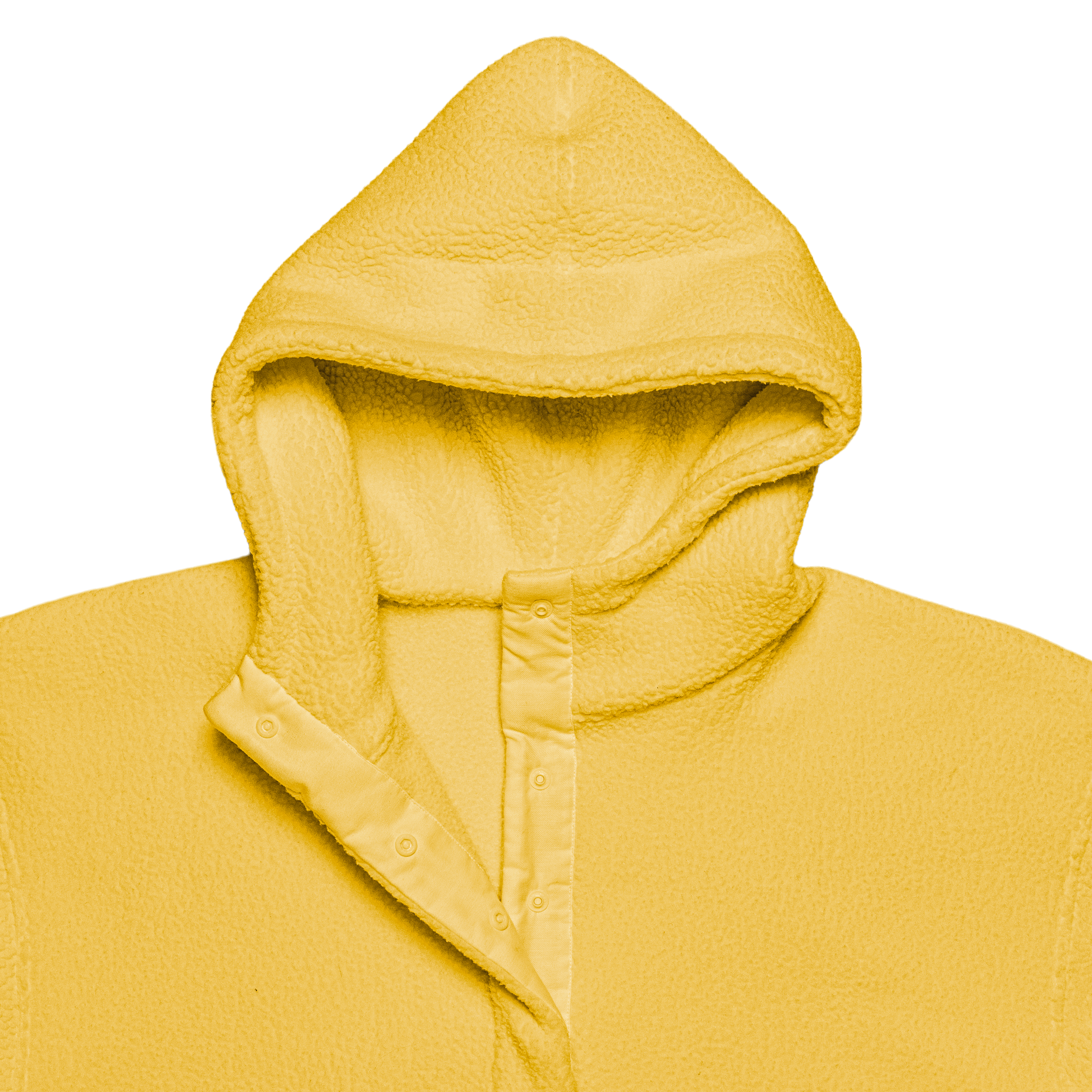 boa 'fleece' hoodie yolk
