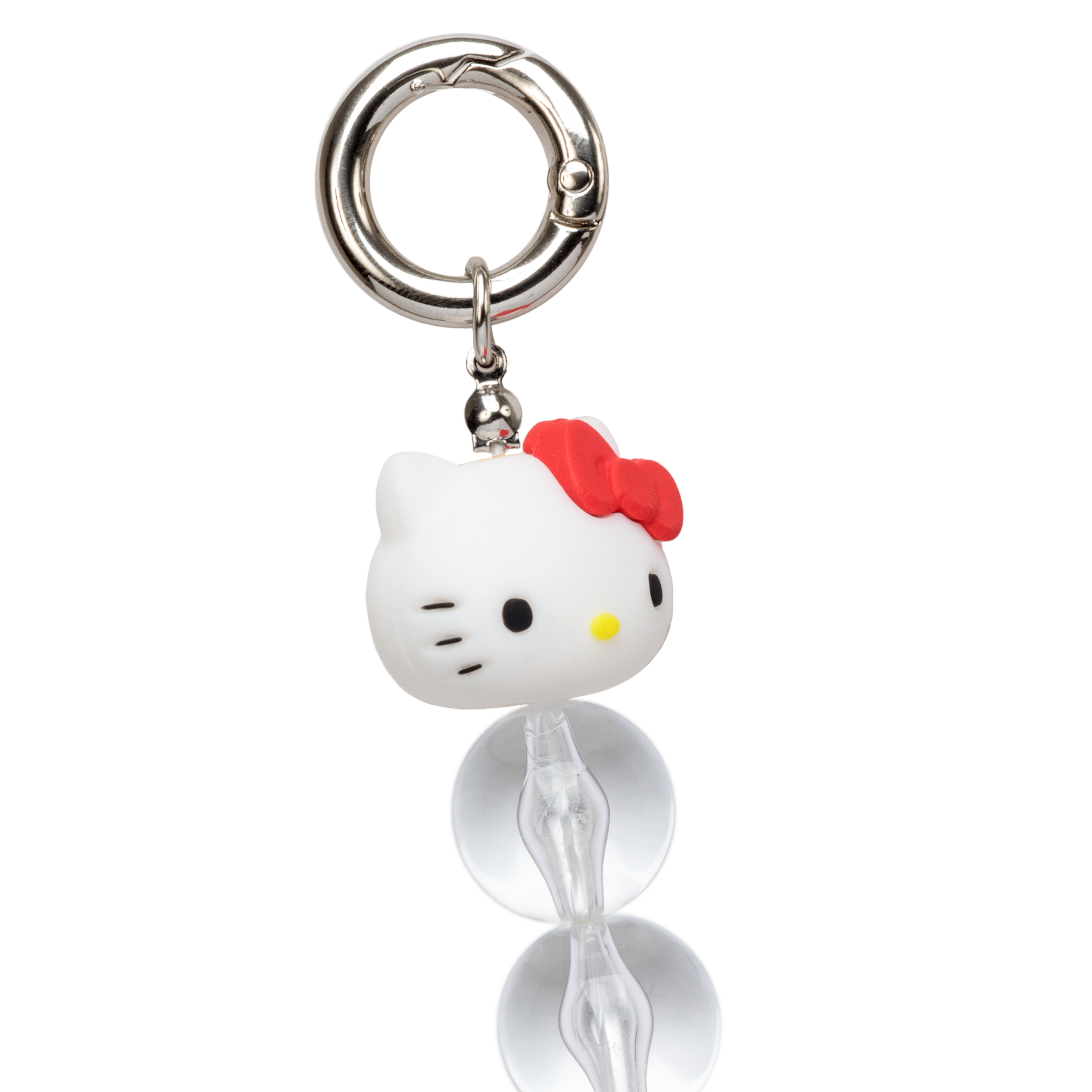 bubble 'strap' clear beads × HELLO KITTY