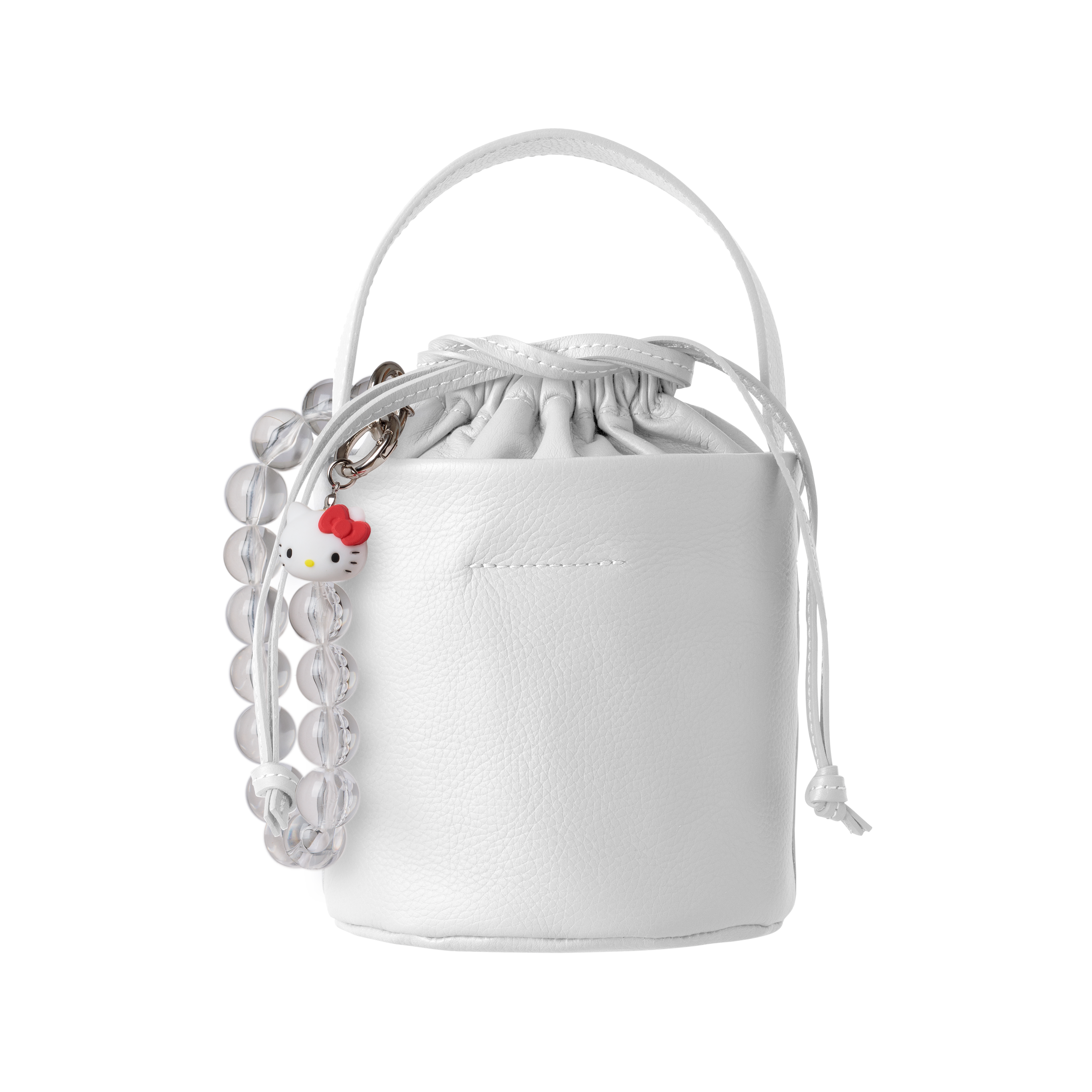 bubble 'strap' clear beads × HELLO KITTY