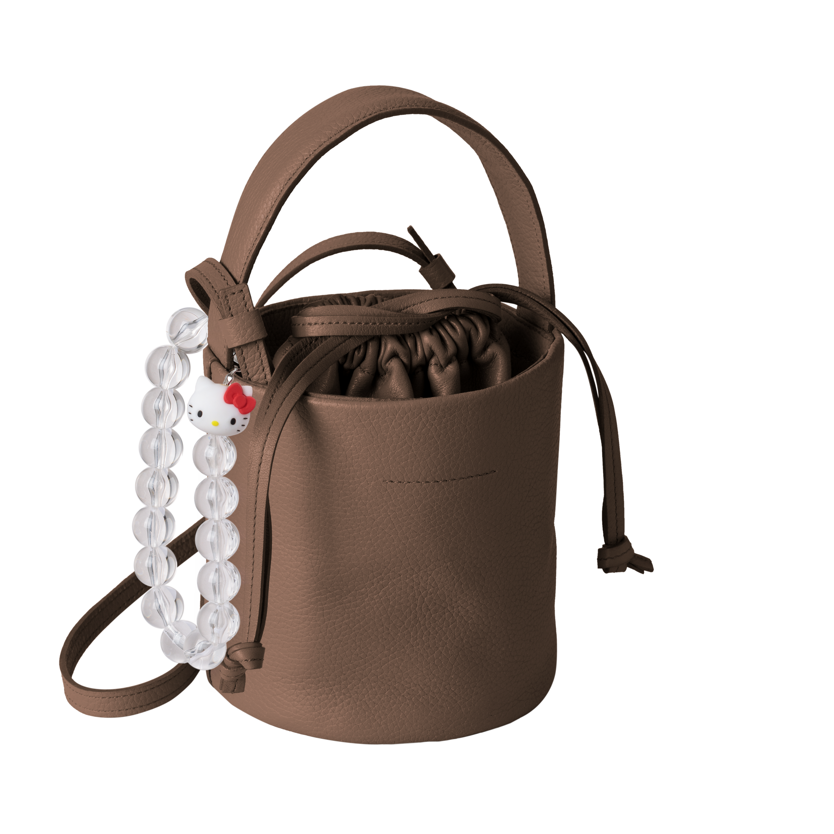 bubble 'strap' clear beads × HELLO KITTY