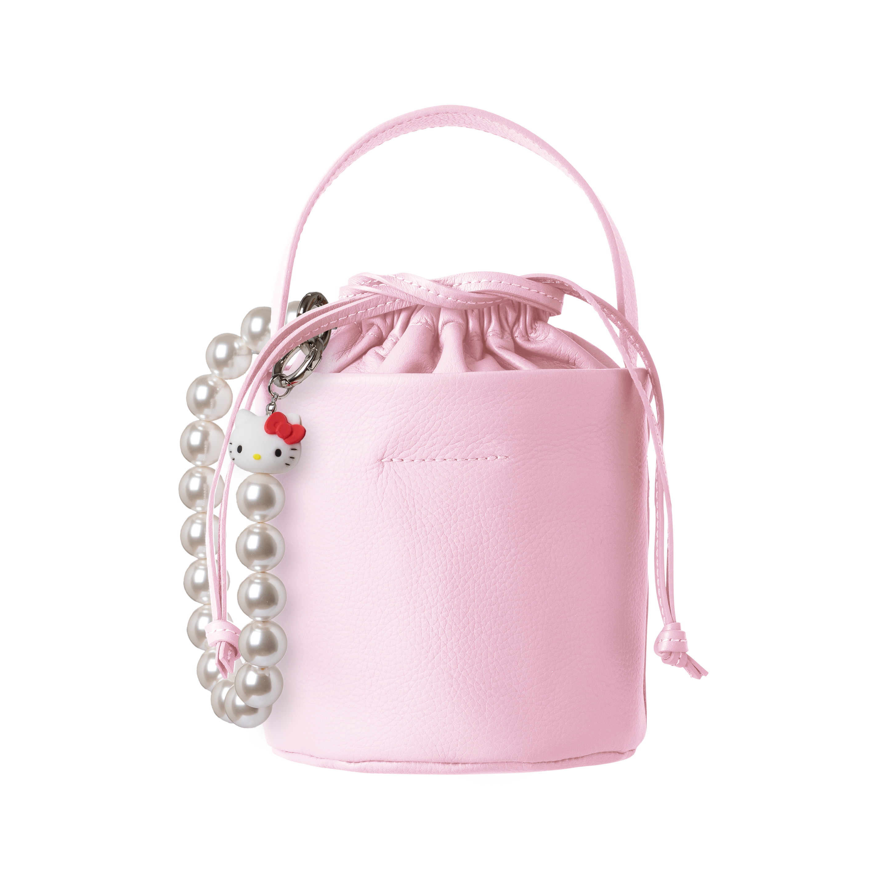 bubble 'strap' white beads × HELLO KITTY