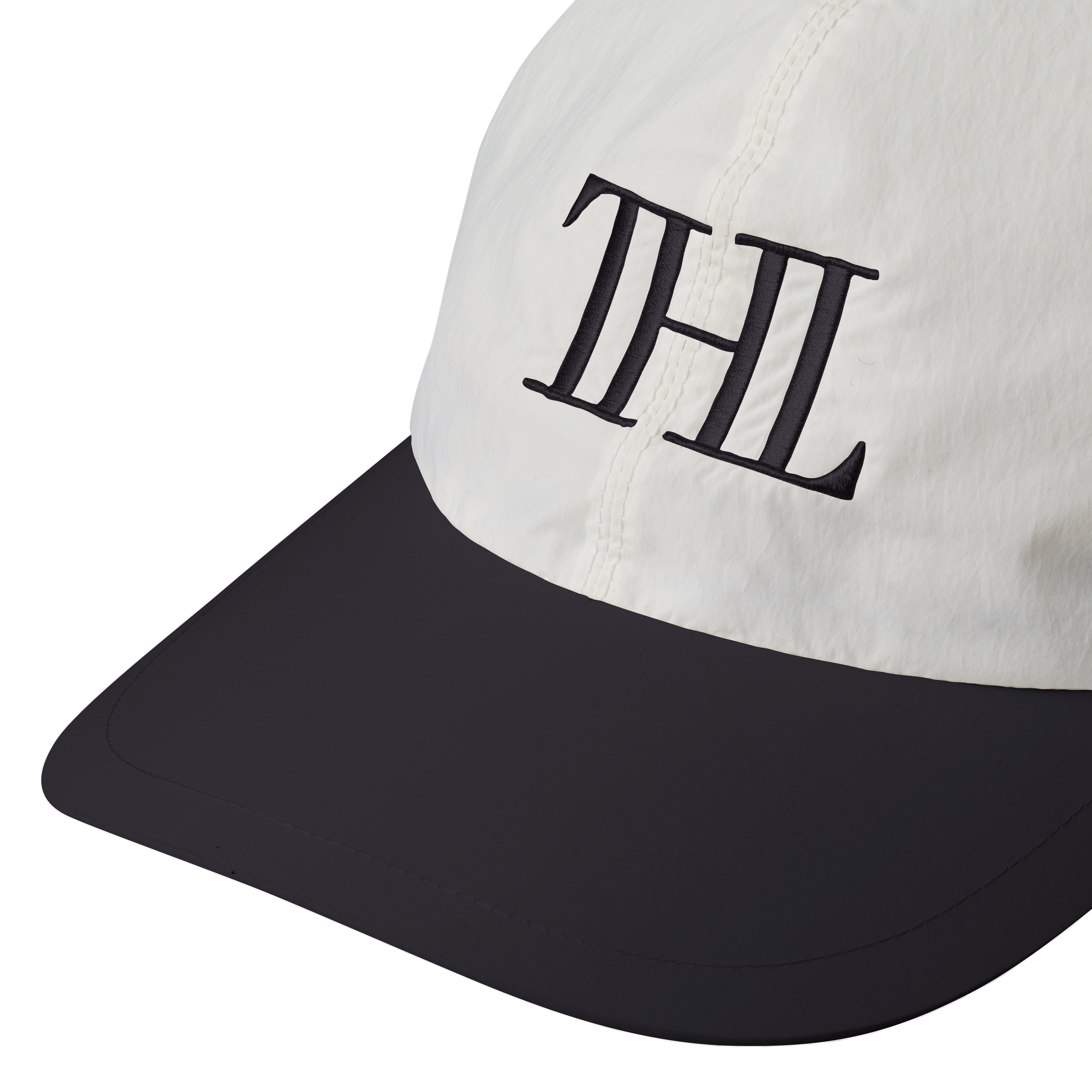 soft 'cap' white/black