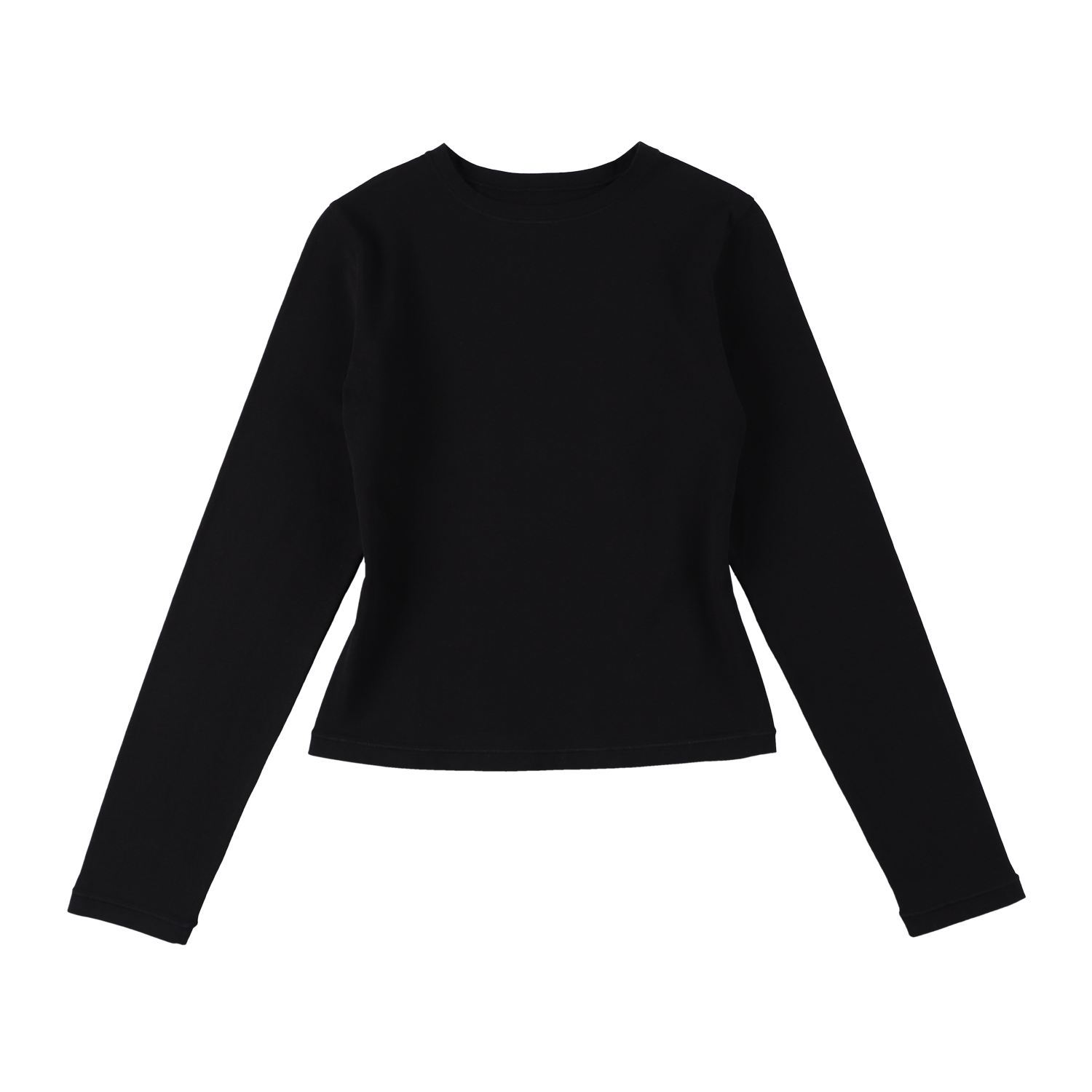 'compact LS tee' black