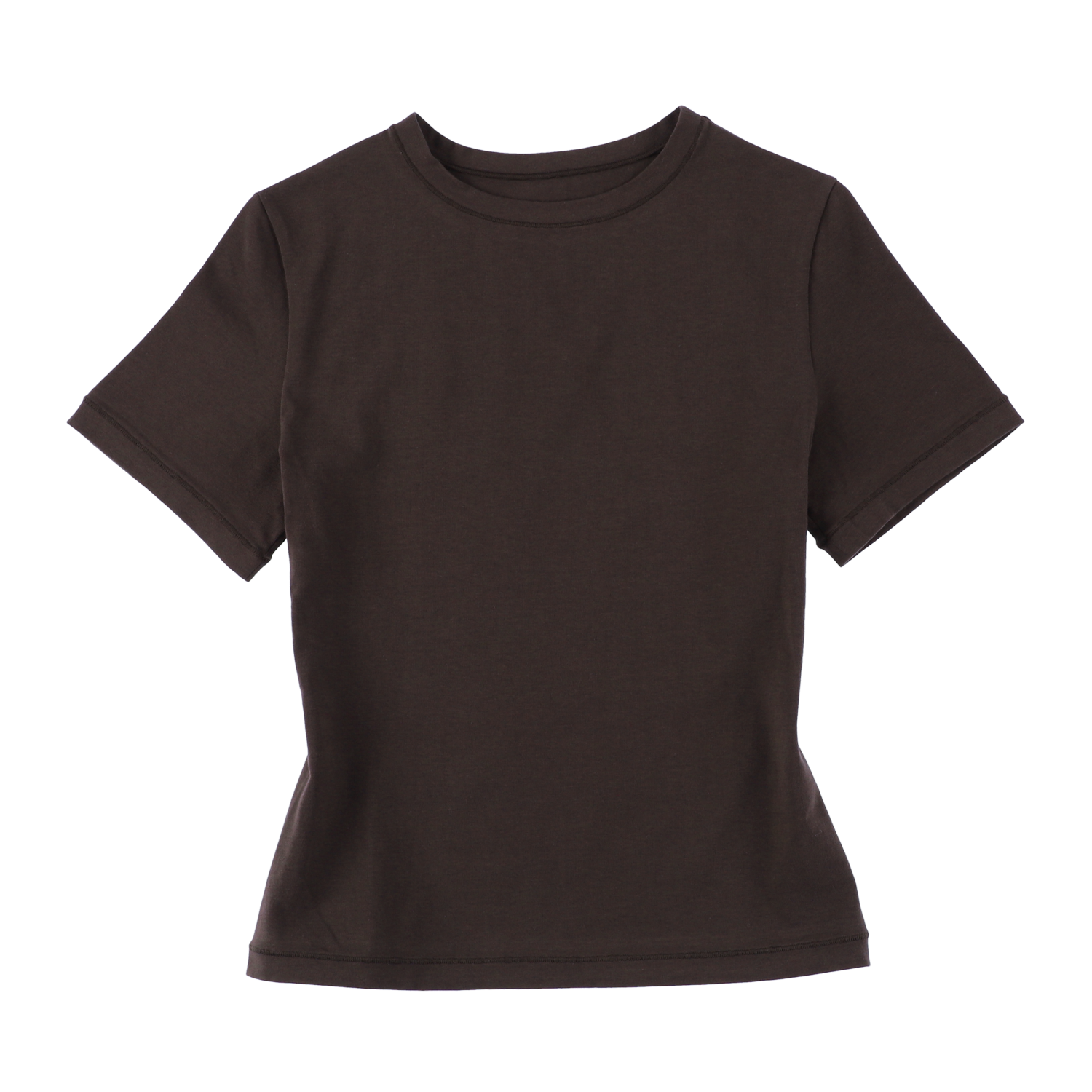 thehighlights コンパクトT ブラウンsize2(エコバッグ付) compact tee' brown – thehighlights