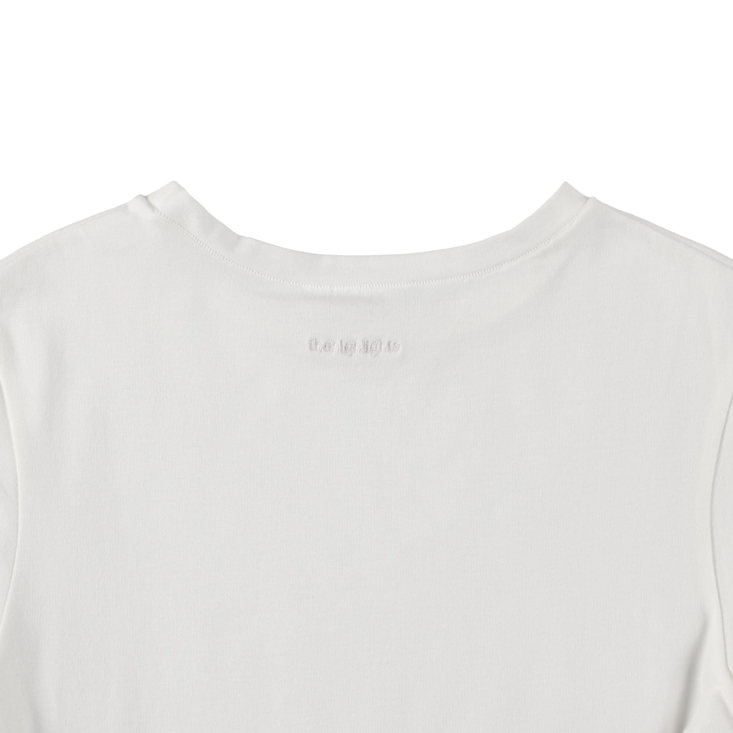 'compact tee' white