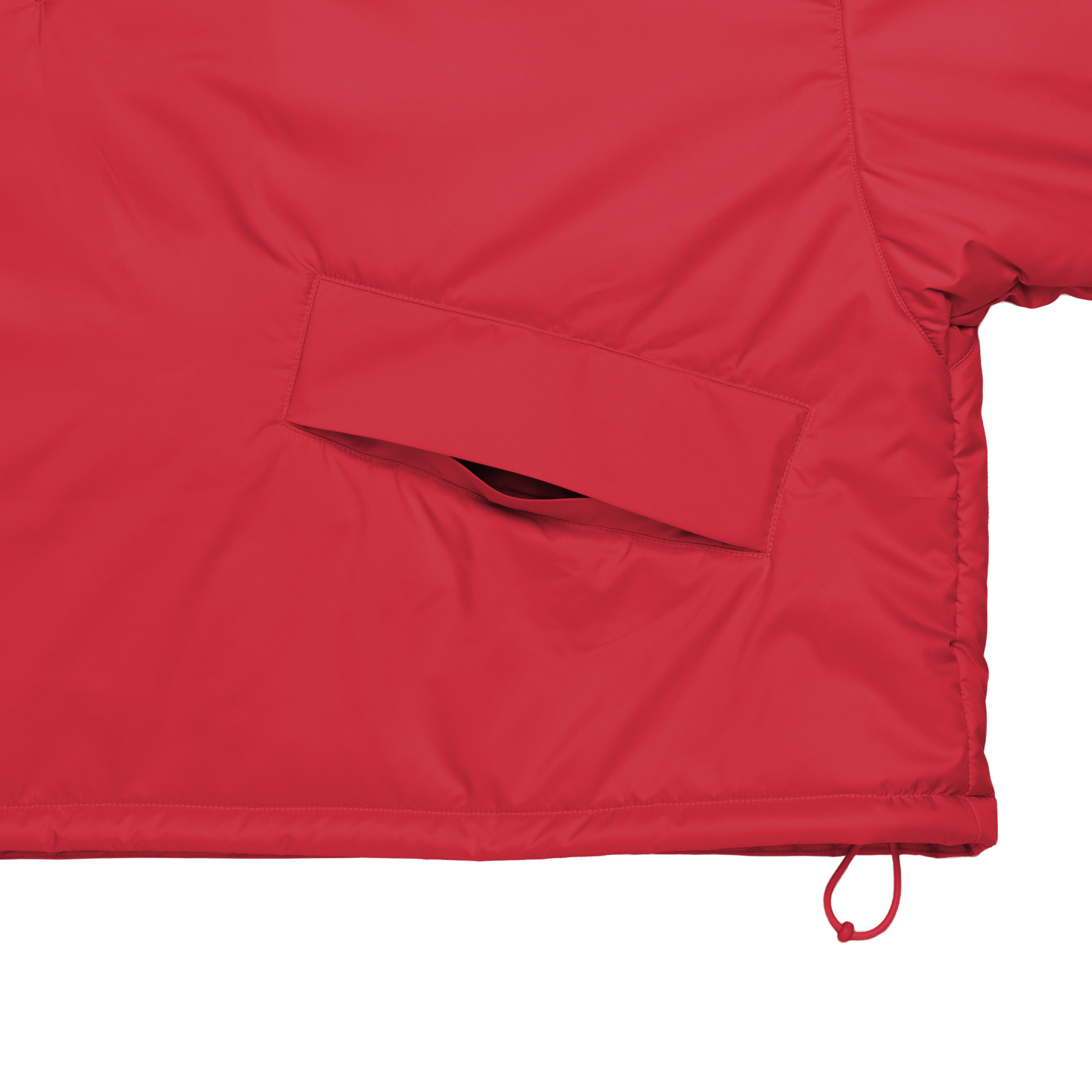 cropped 'over' charm red