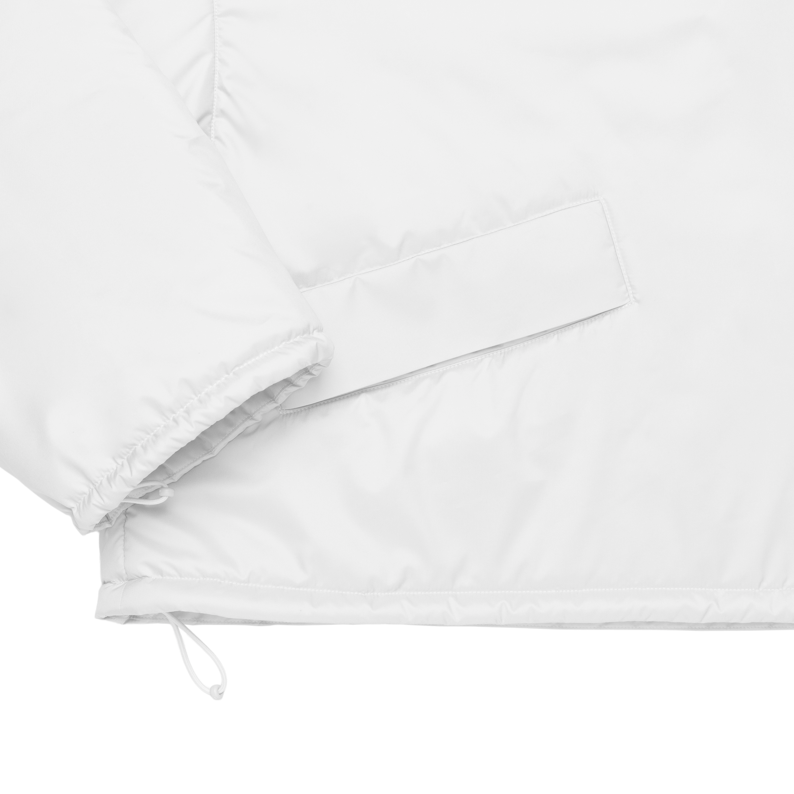 cropped 'over' low white