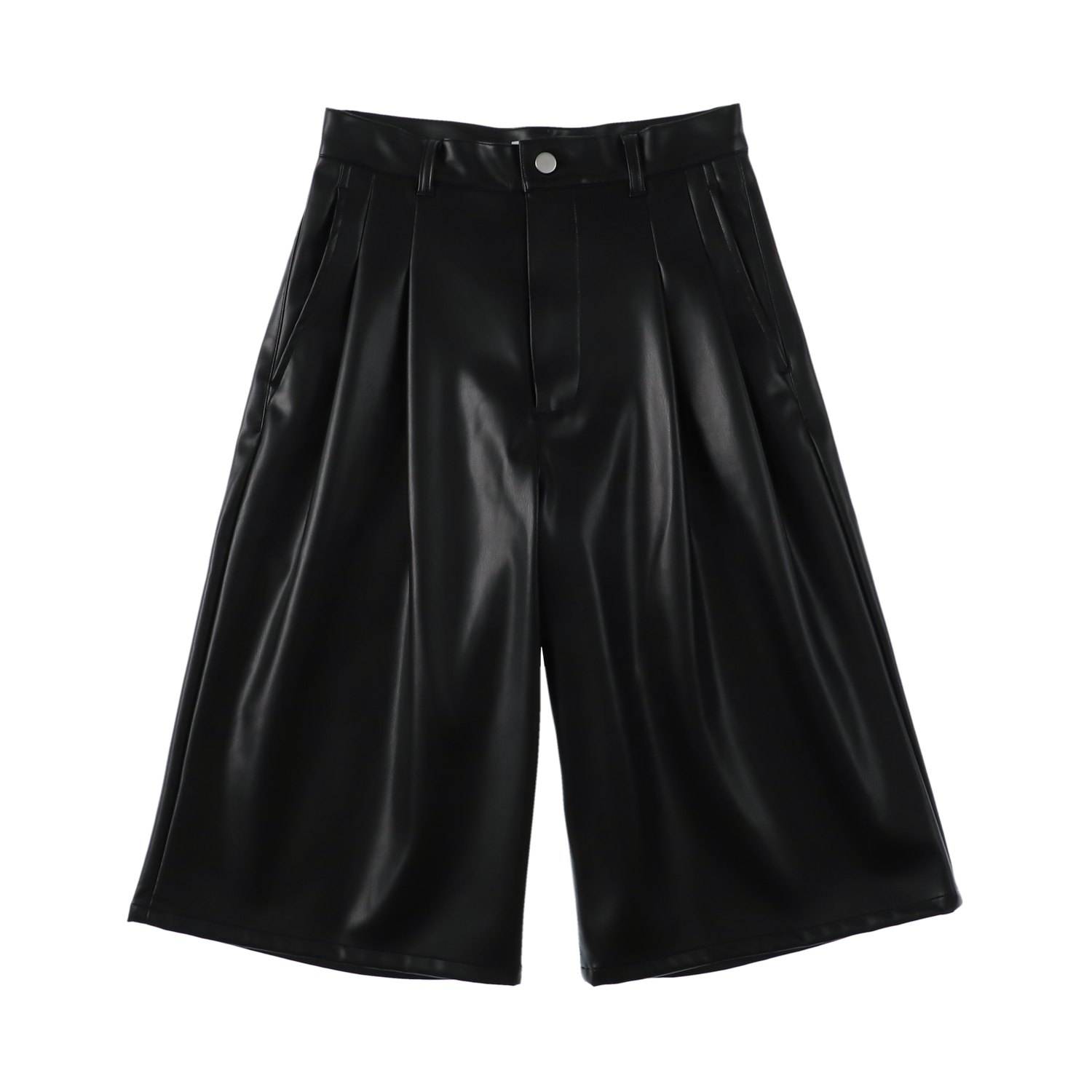 sleek leather 'drill' black – thehighlights