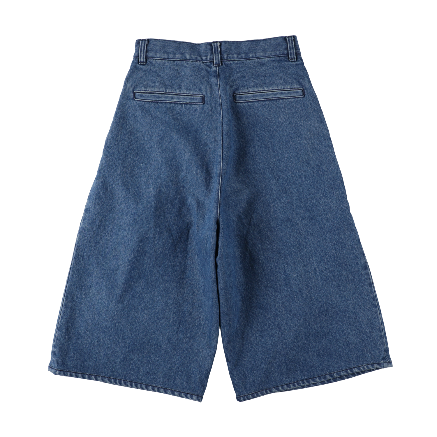 'drill' blue denim