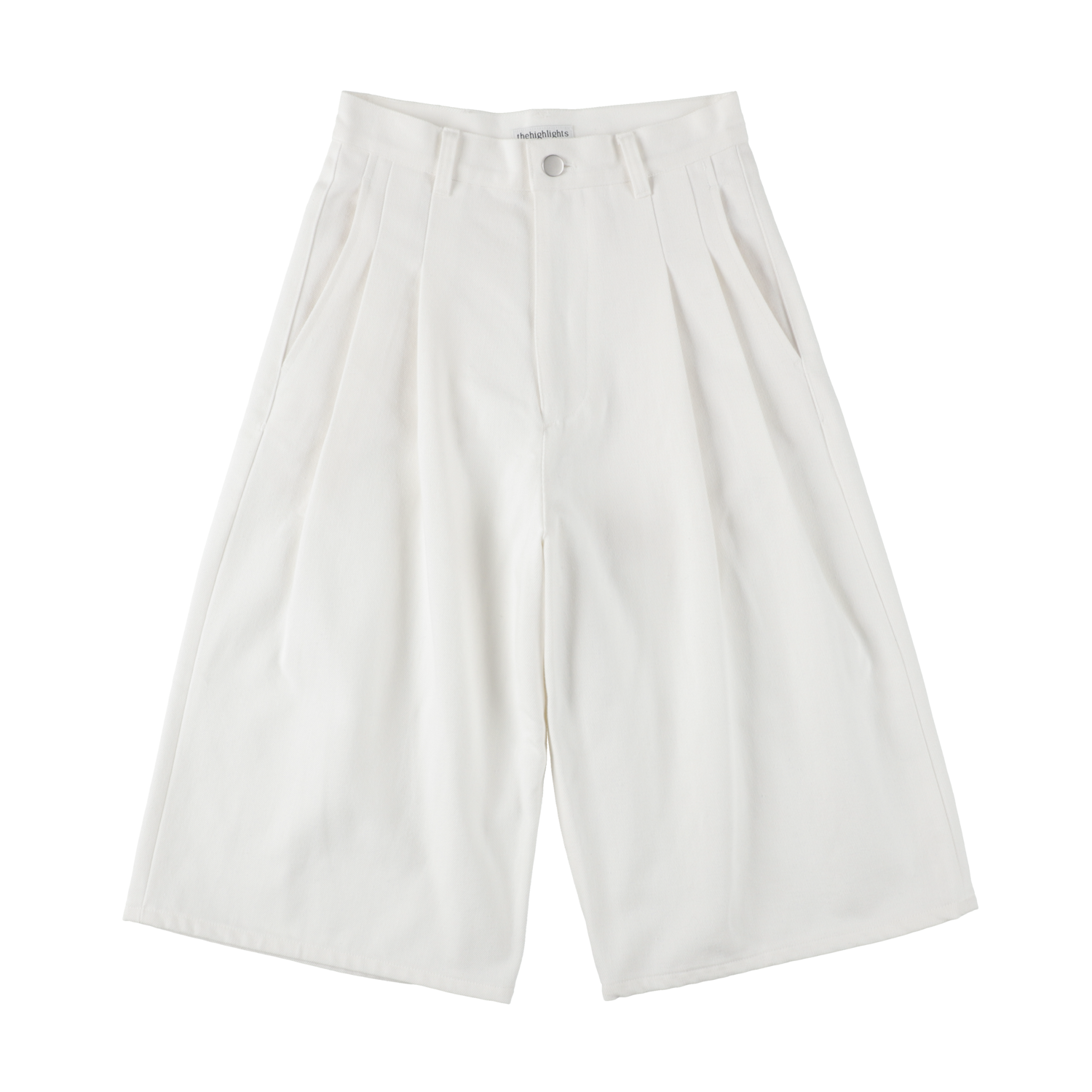 'drill' white denim