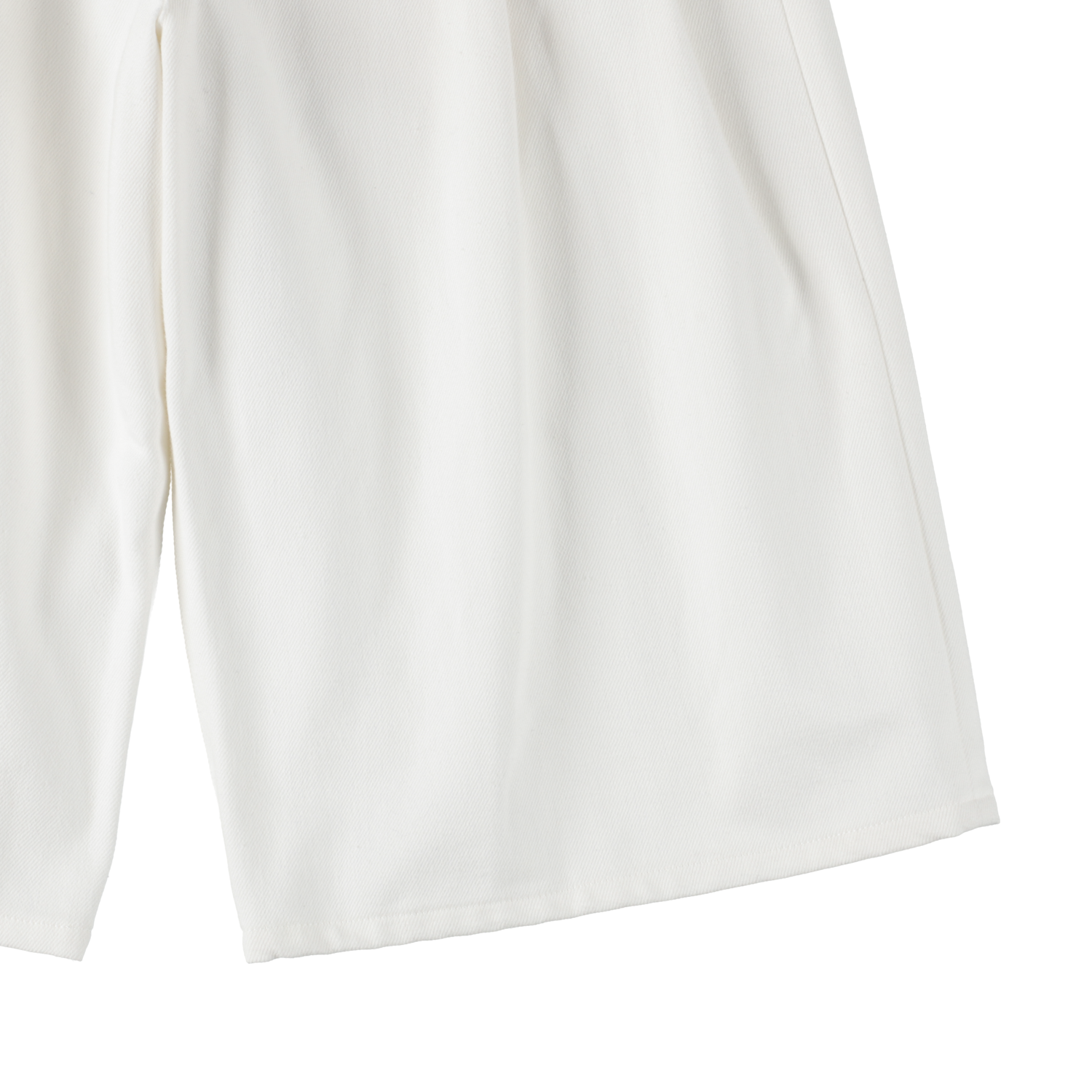 'drill' white denim