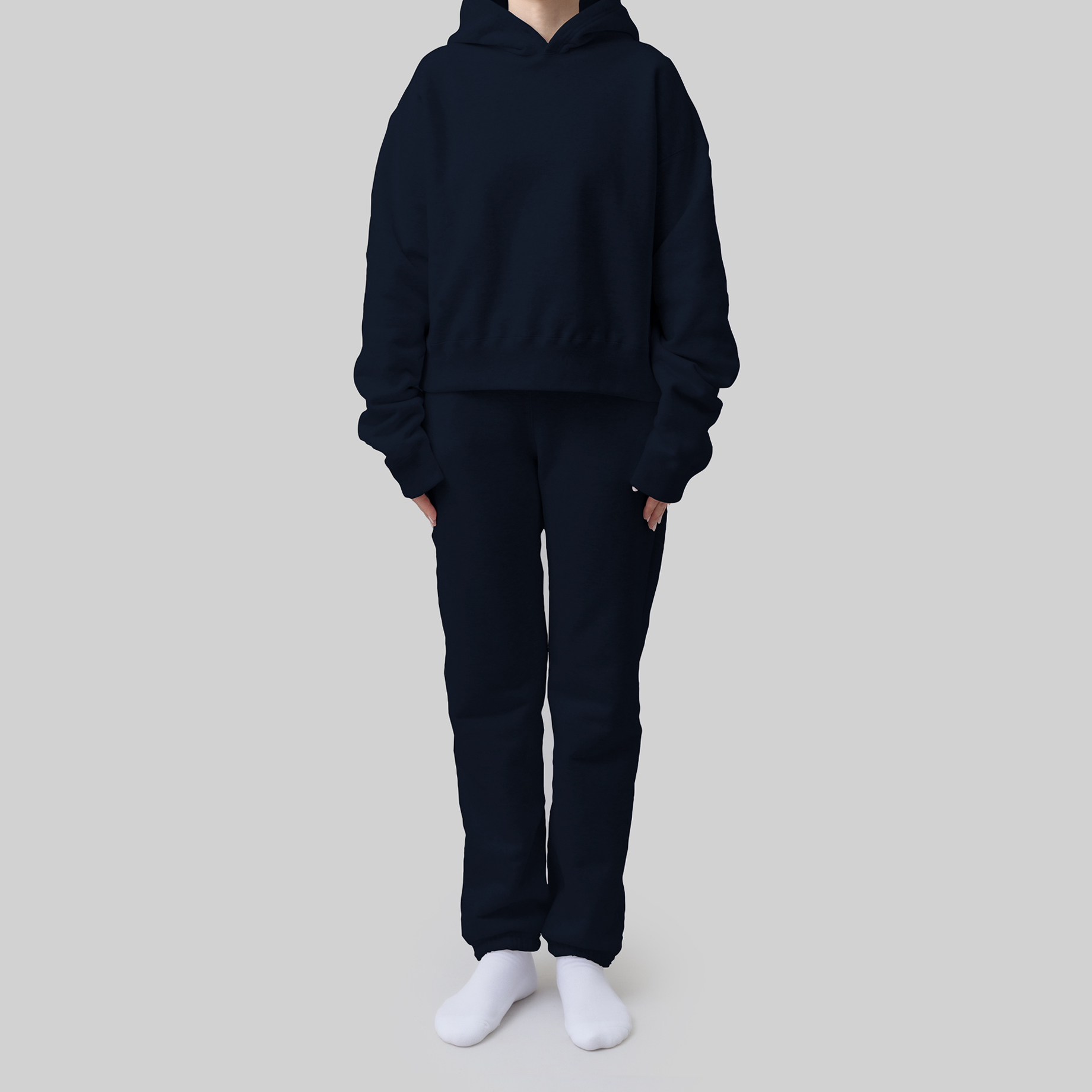 sweat 'hoodie' ink navy