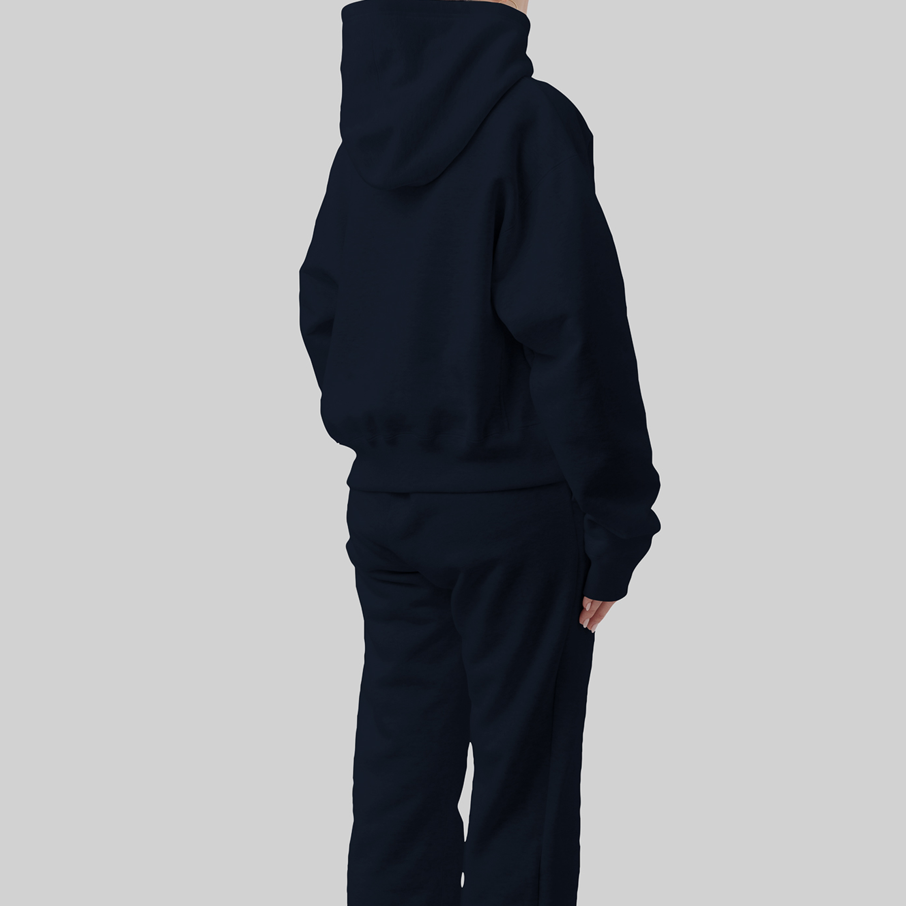 sweat 'hoodie' ink navy