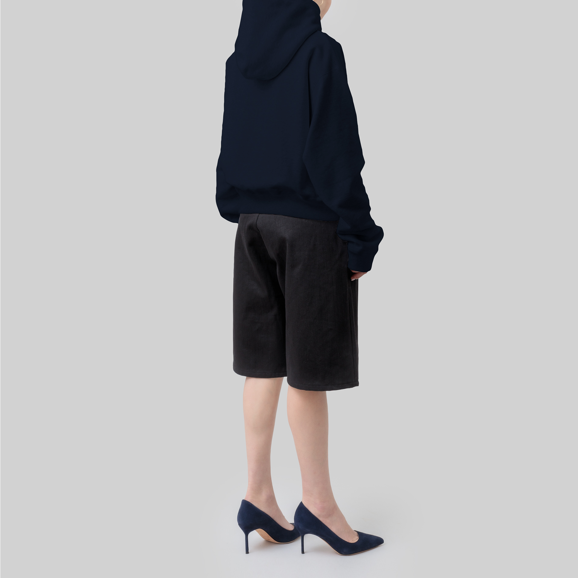 'drill' blue denim