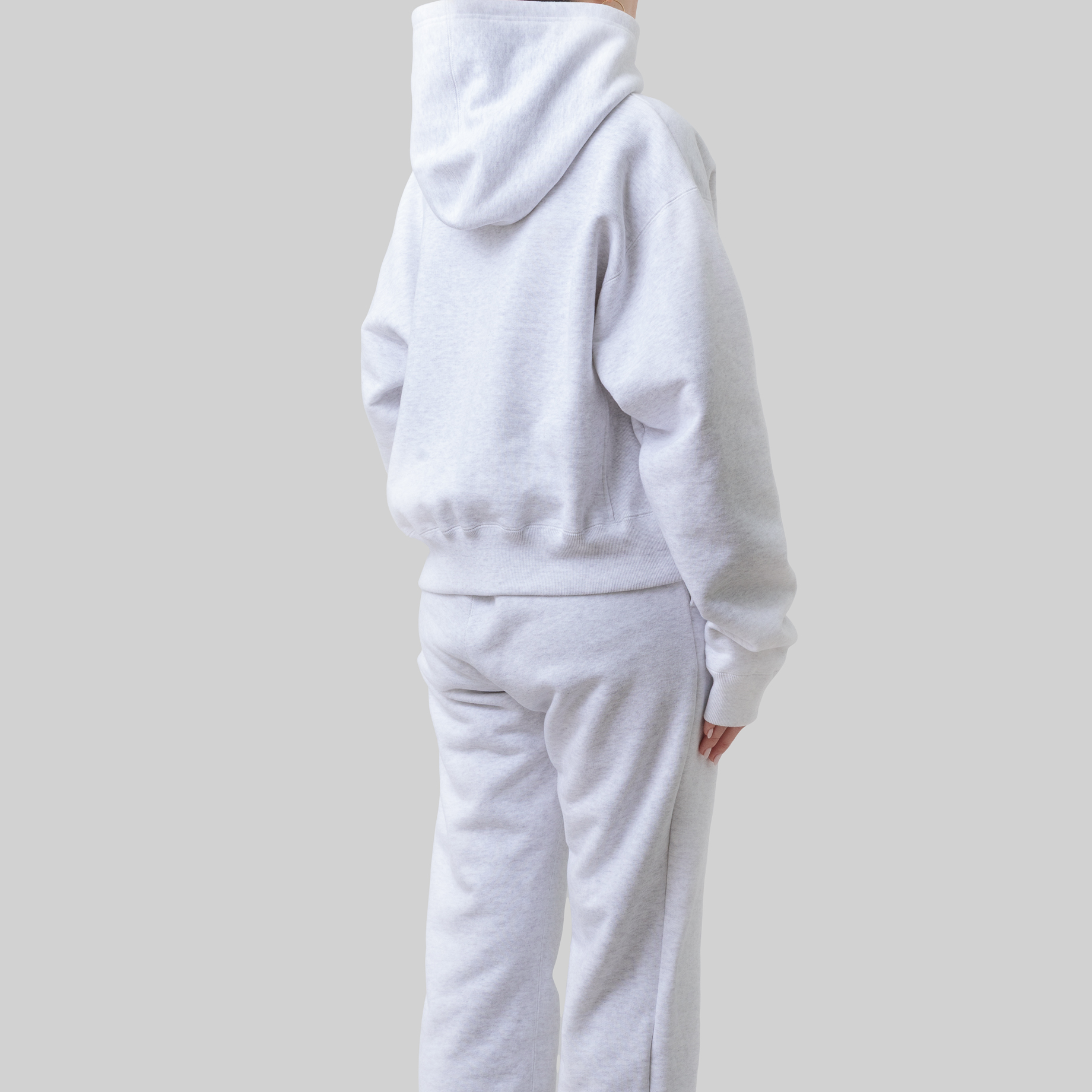 sweat 'hoodie' steam gray