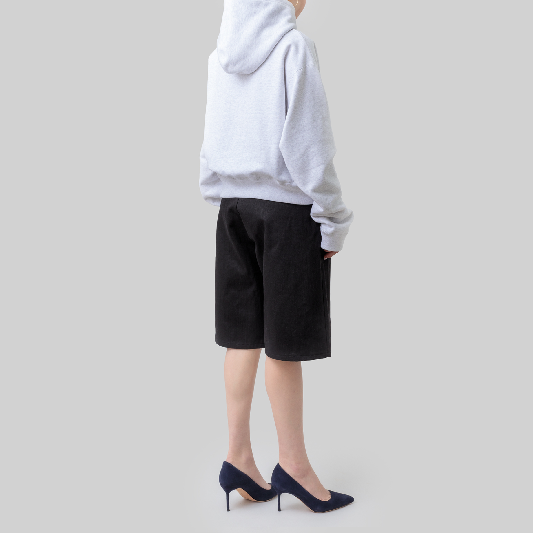'drill' blue denim