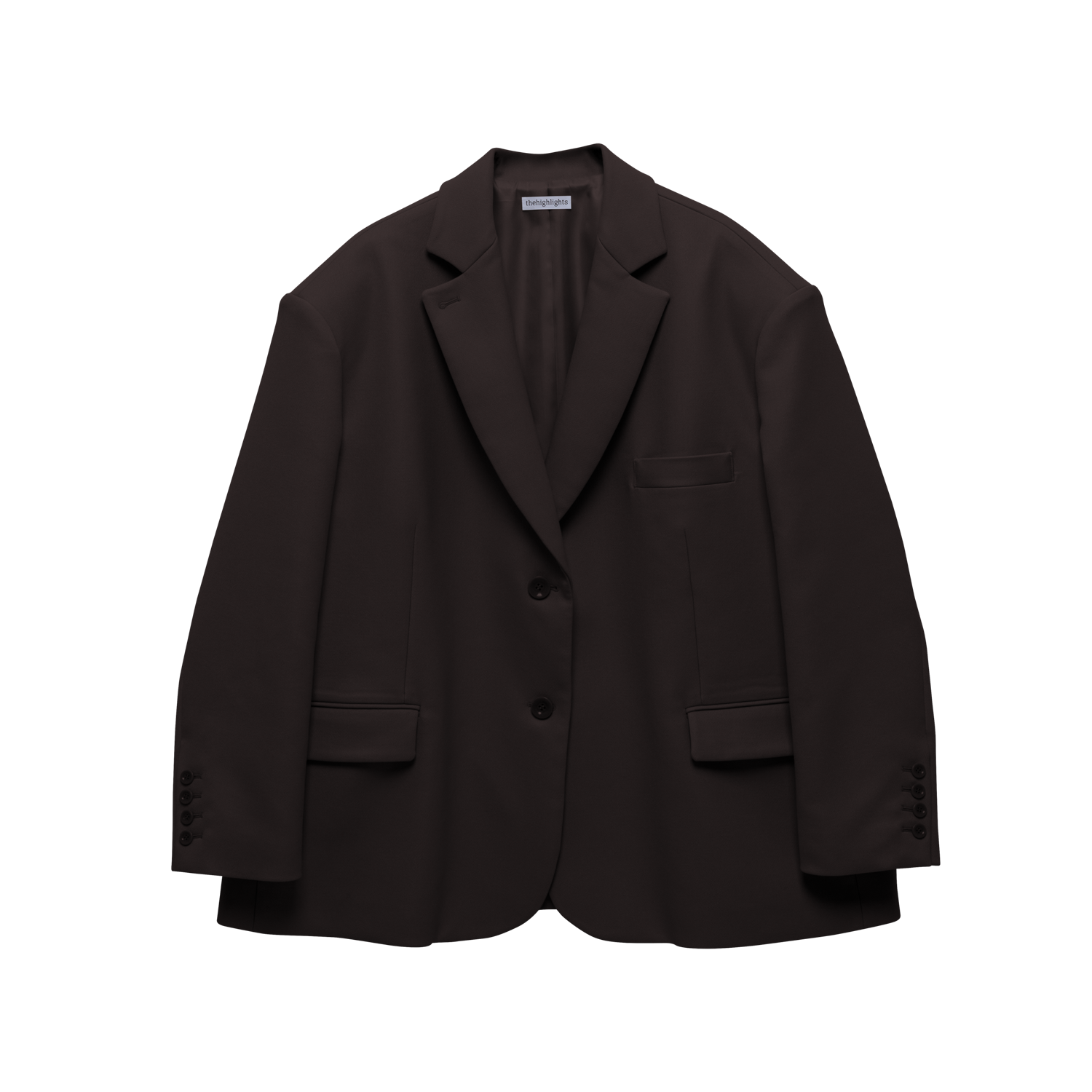jacket' brownblack – thehighlights