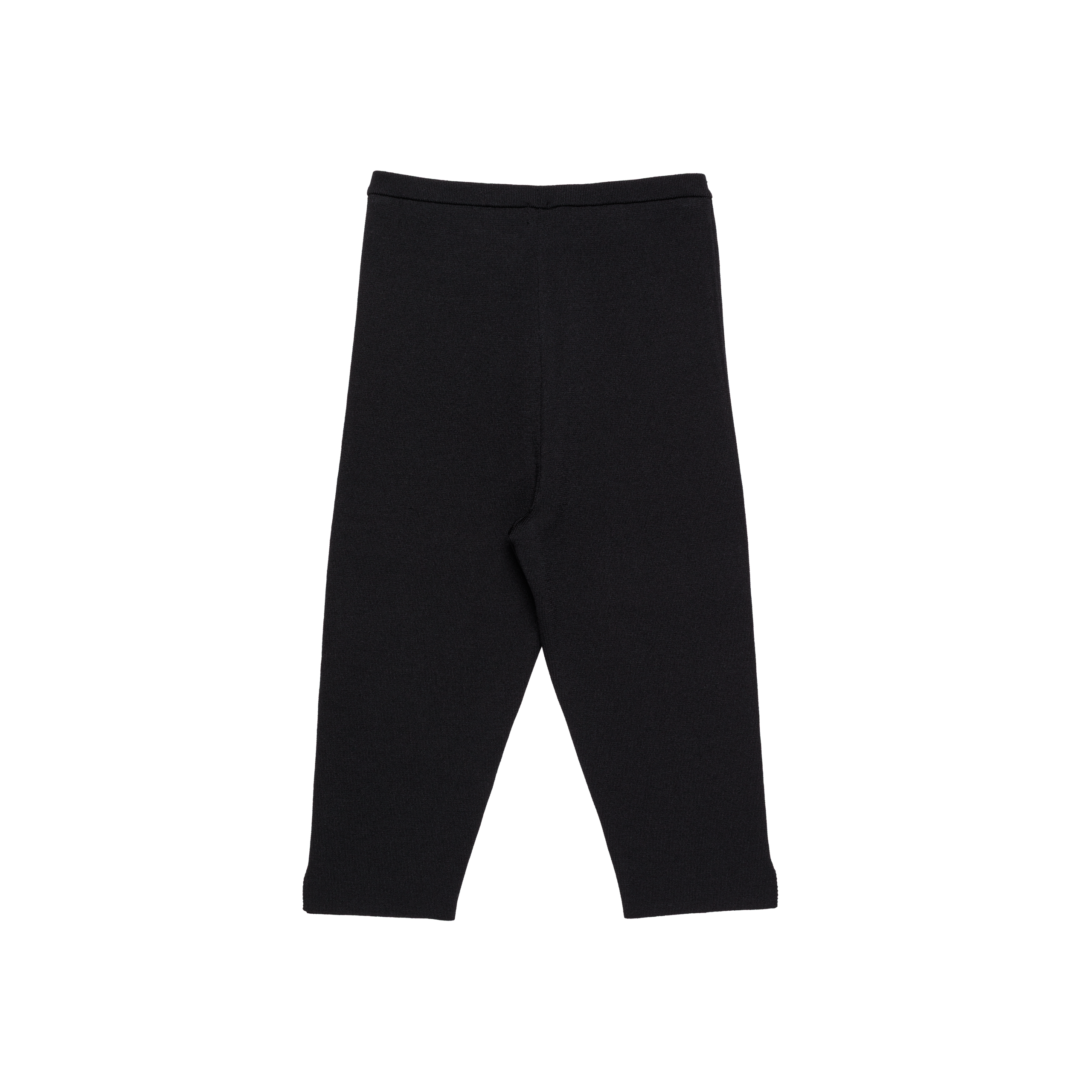 knit capri 'leggings' black