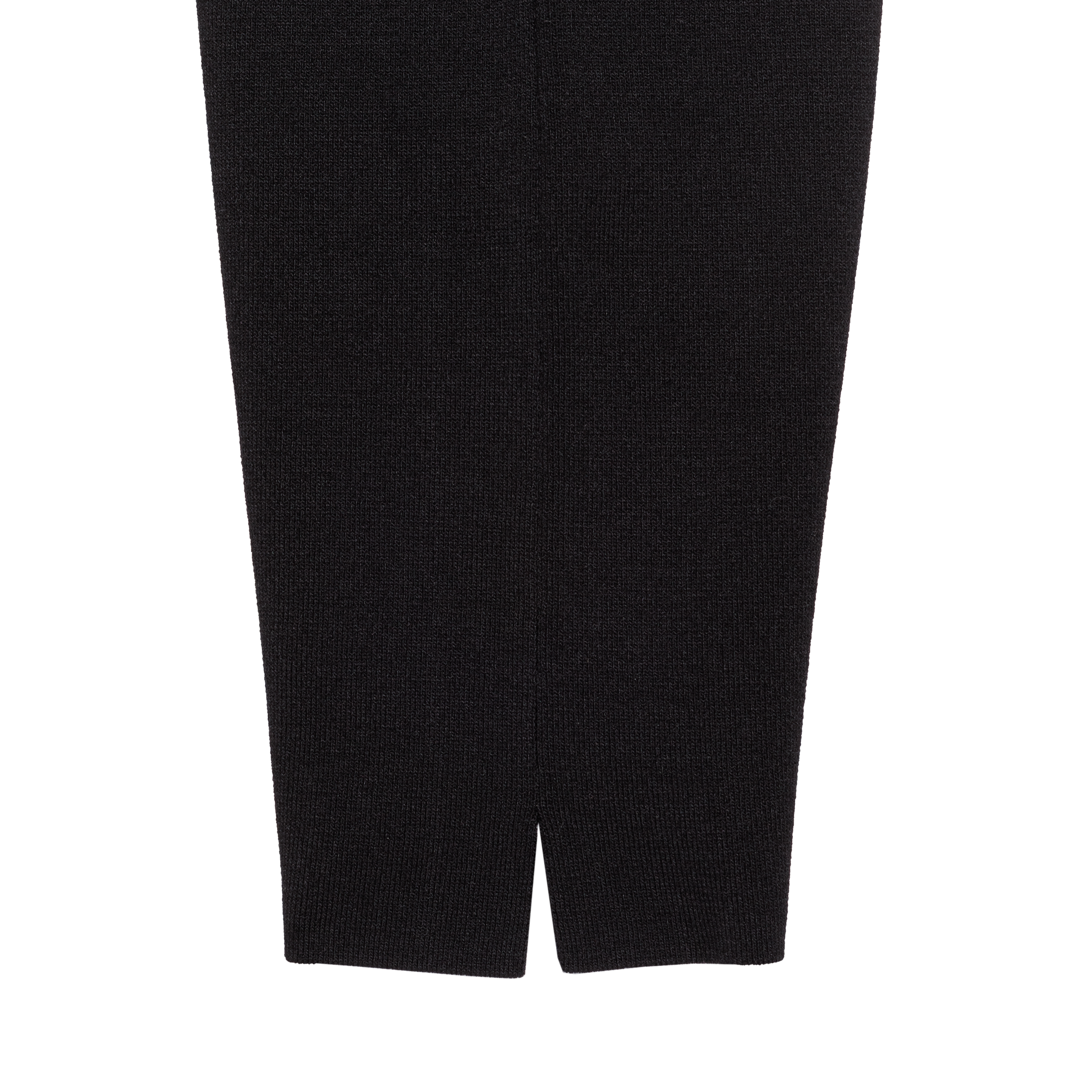 knit capri 'leggings' black