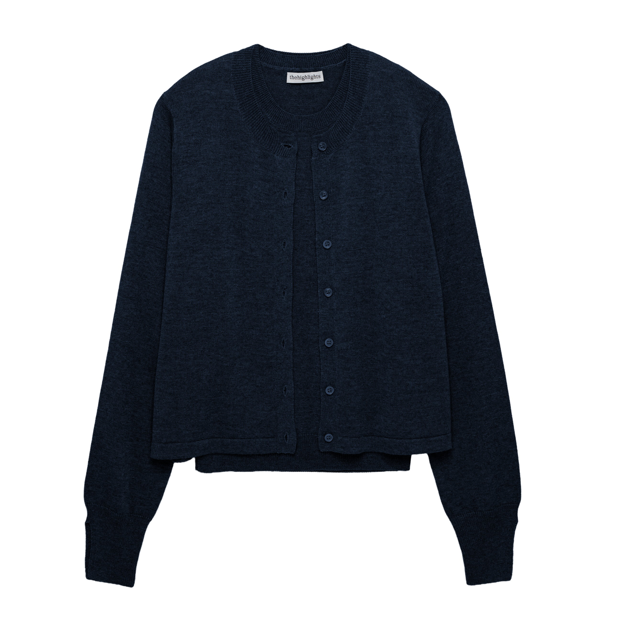 ‘knit’ ensemble navy