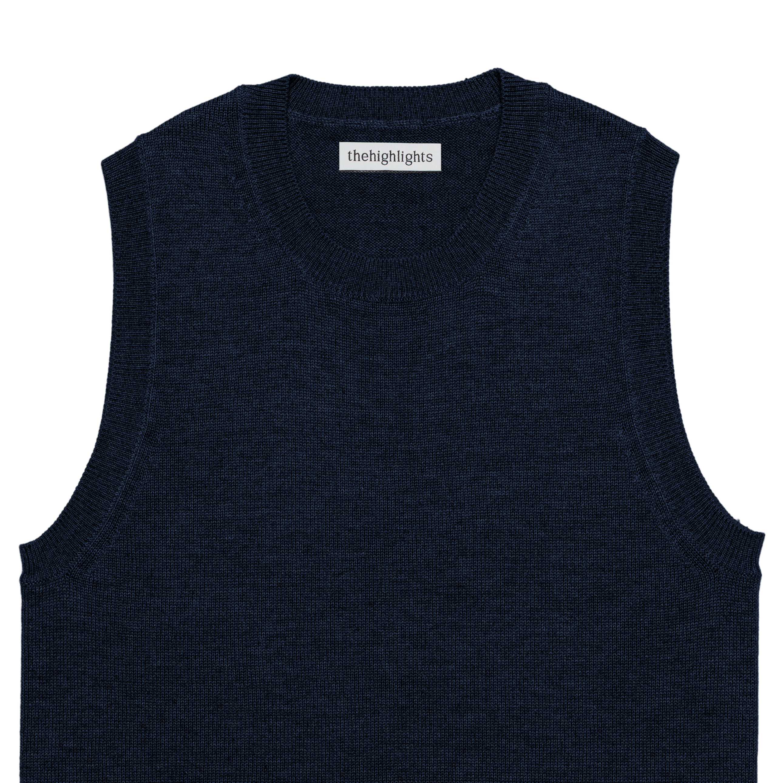 ‘knit’ ensemble navy