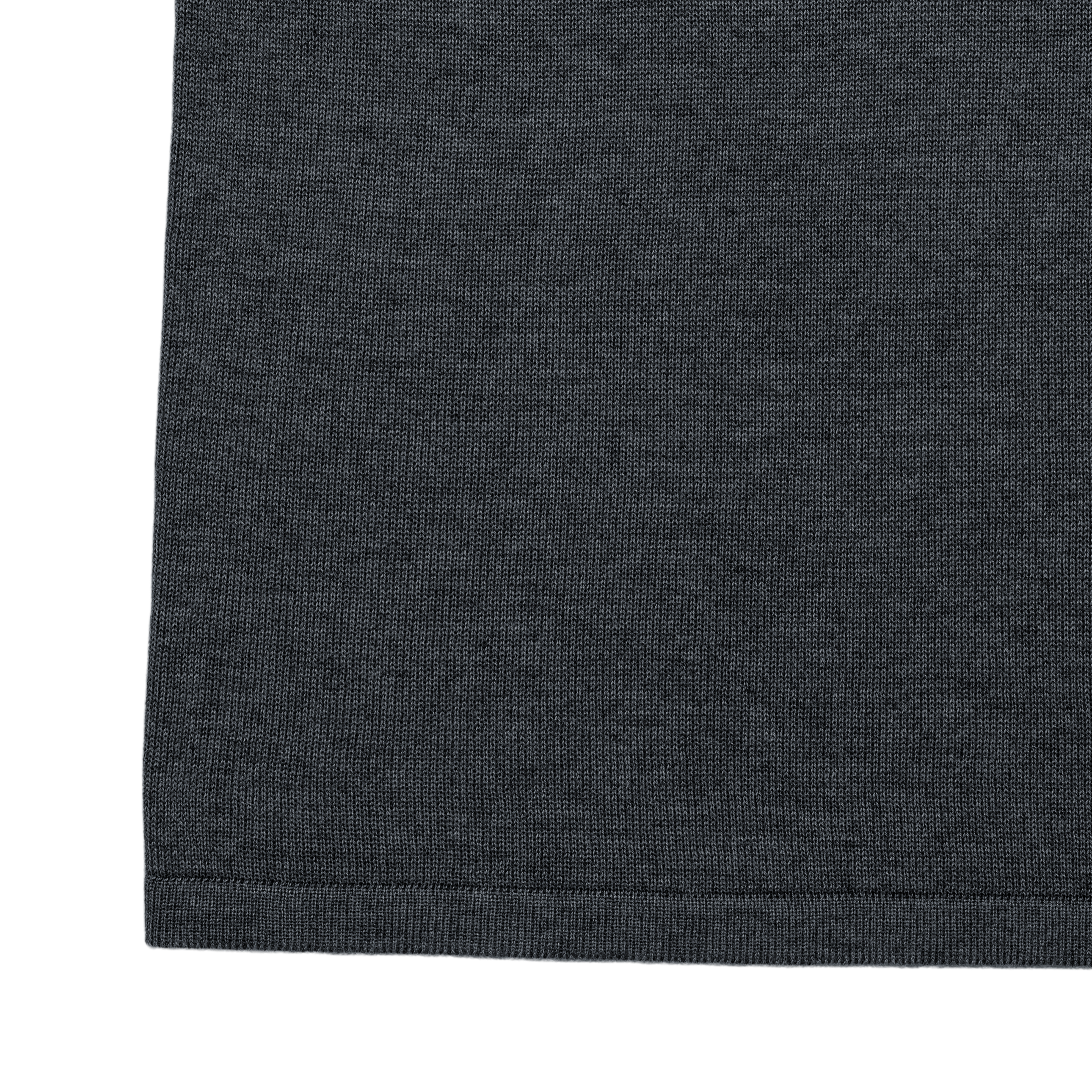'knit' tee charcoal gray