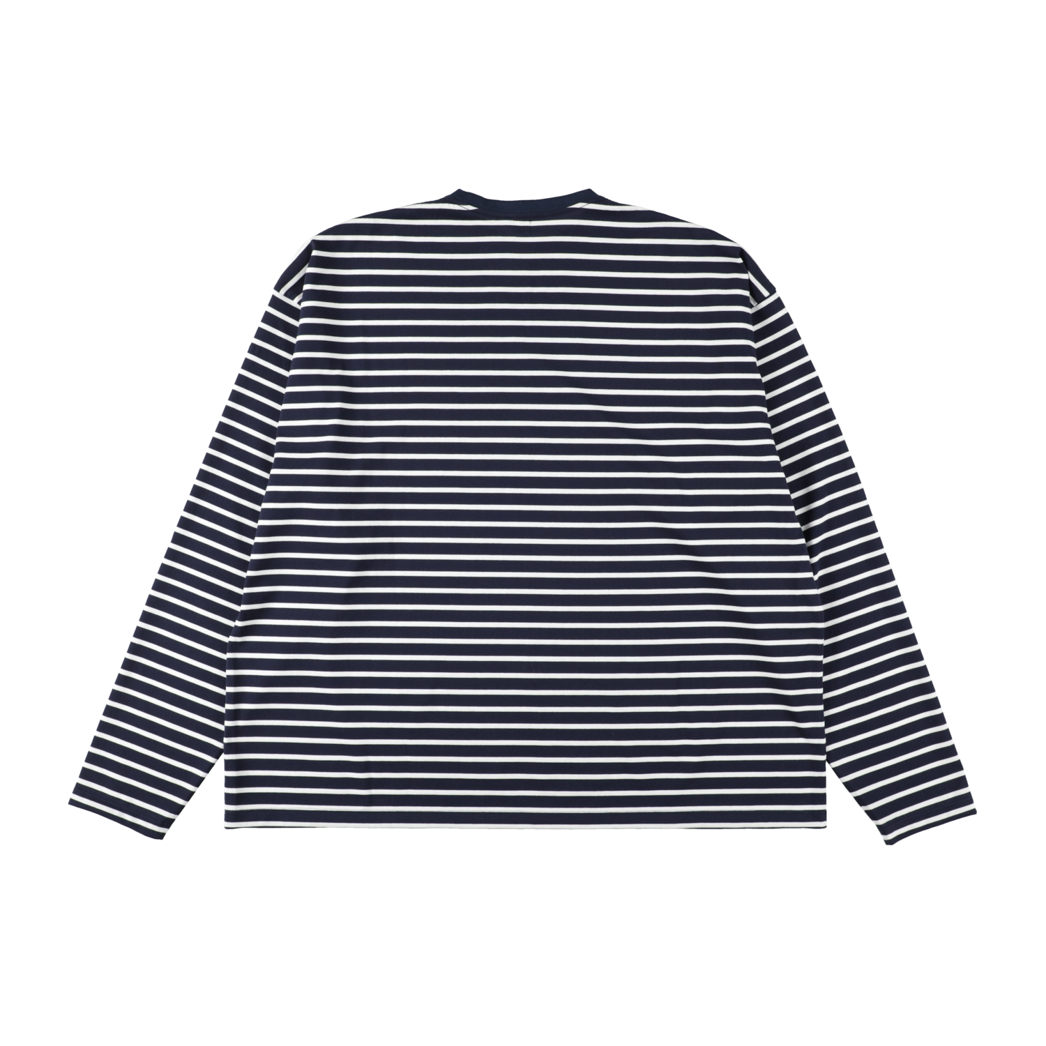 lite 'big LS tee' navy border